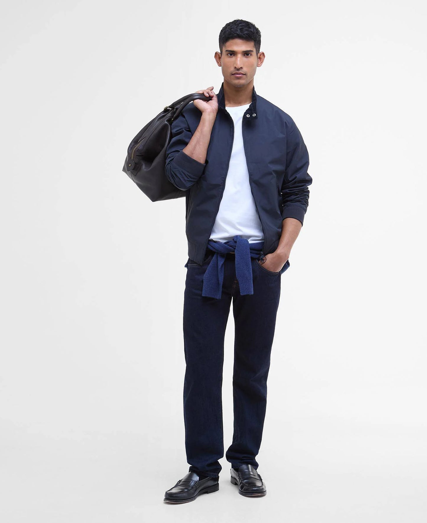 Barbour Jacket Man Lightweight Royston Navy