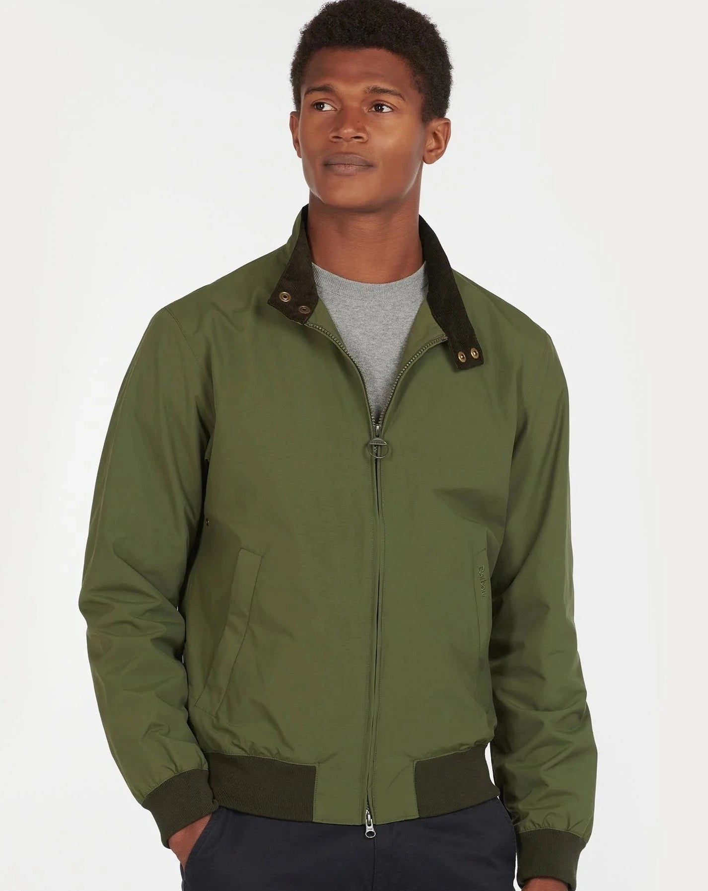 Barbour Jacket Man Royston Olive