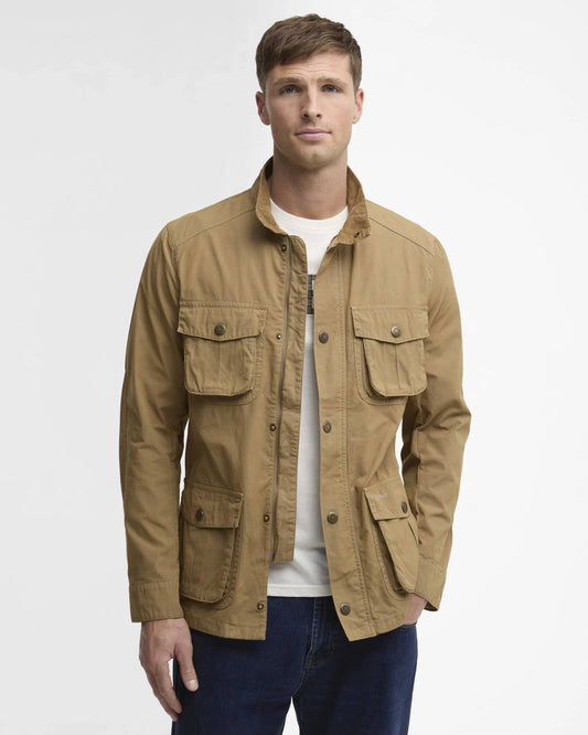 Barbour Jacket Man Corbridge Stone