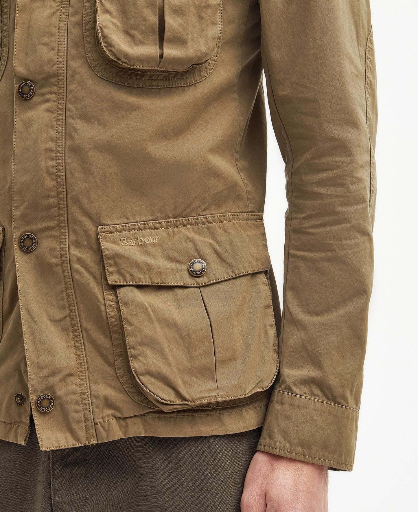 Barbour Jacket Man Corbridge Olive