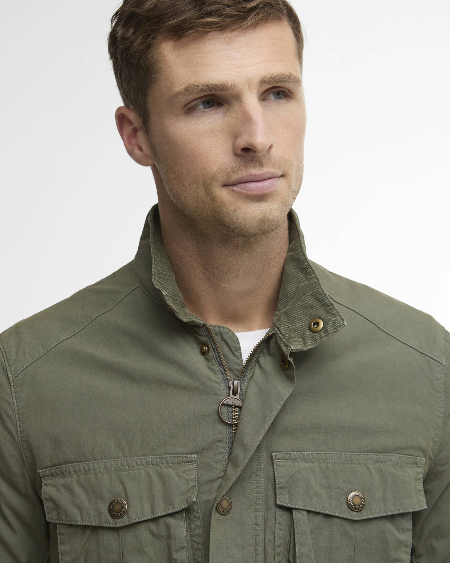 Barbour Jacket Man Corbridge Olive