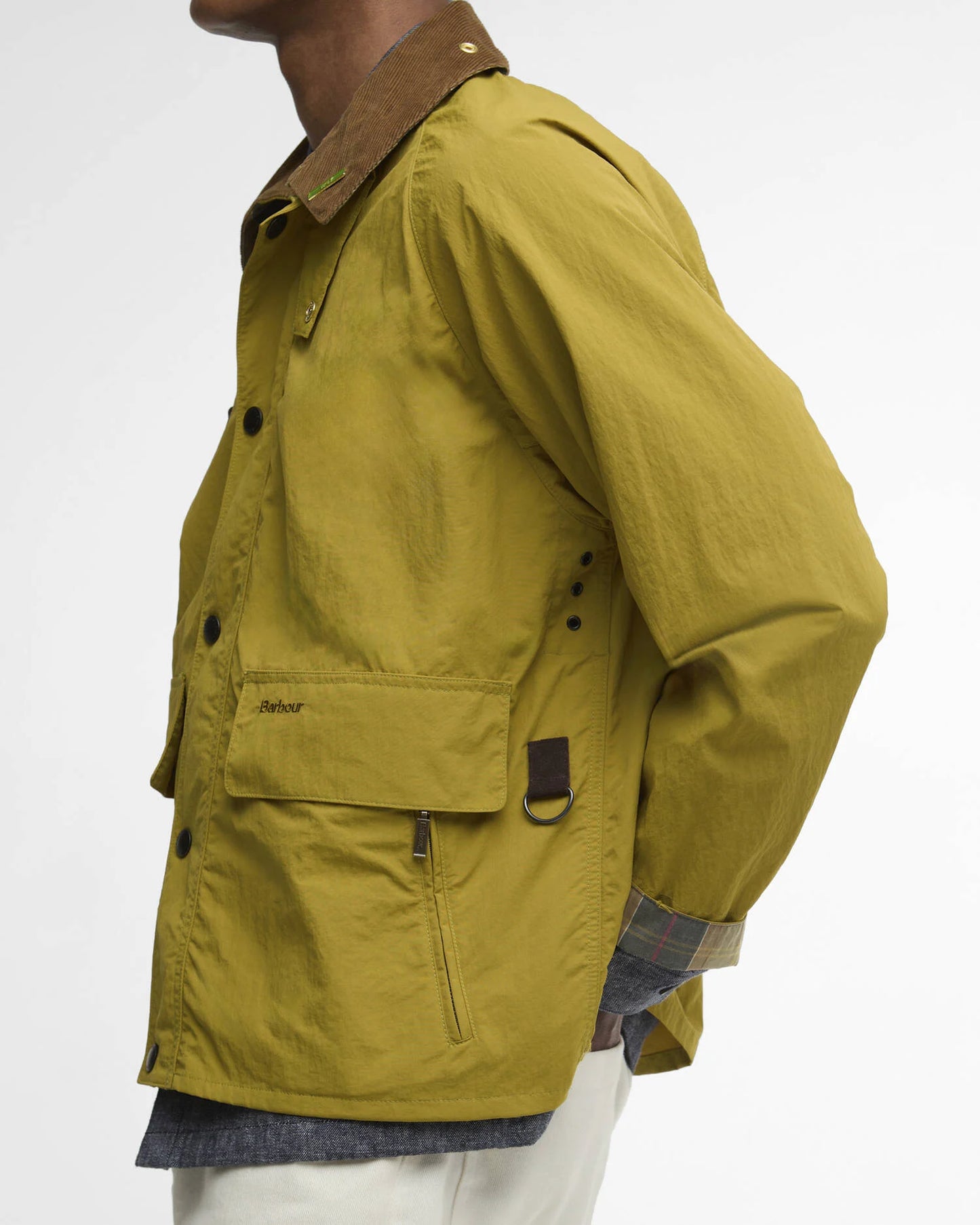 Barbour Jacket Man Icons Amber Green