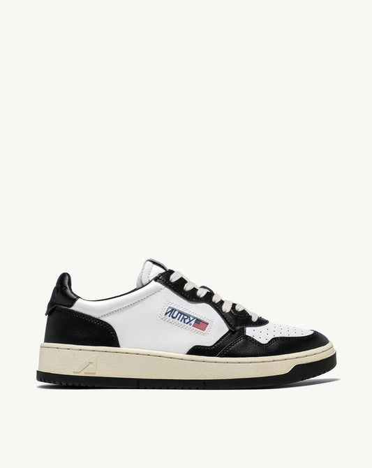 Autry WB04 White Blue Bicolor Sneakers