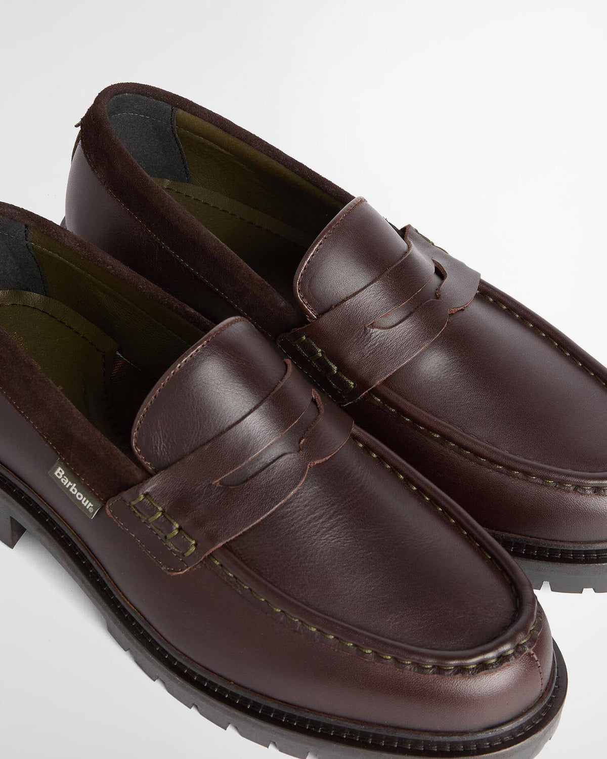 Barbour Shoes Man Croxton Dk Brown