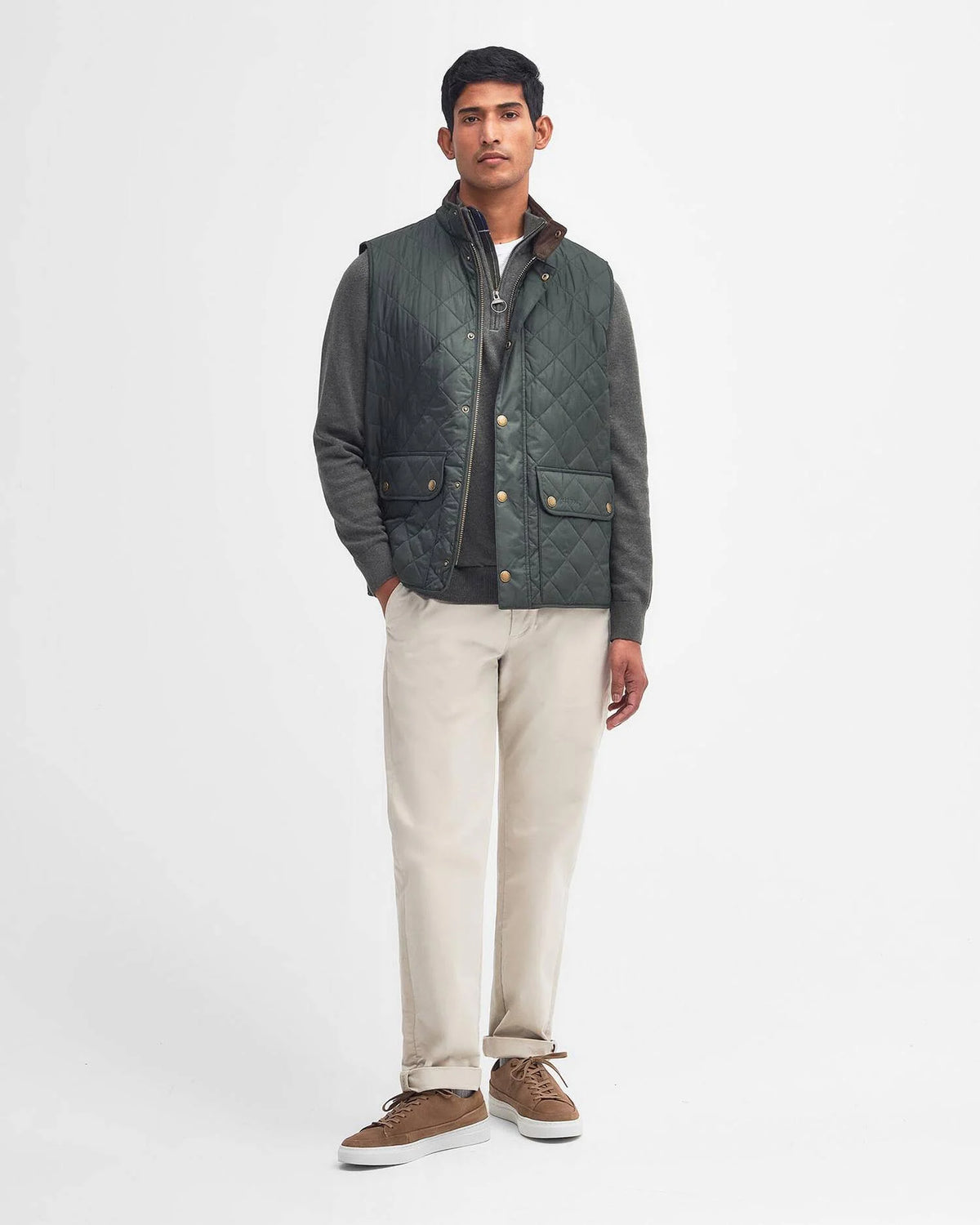 Barbour Jacket Man New Lowerdale QJ