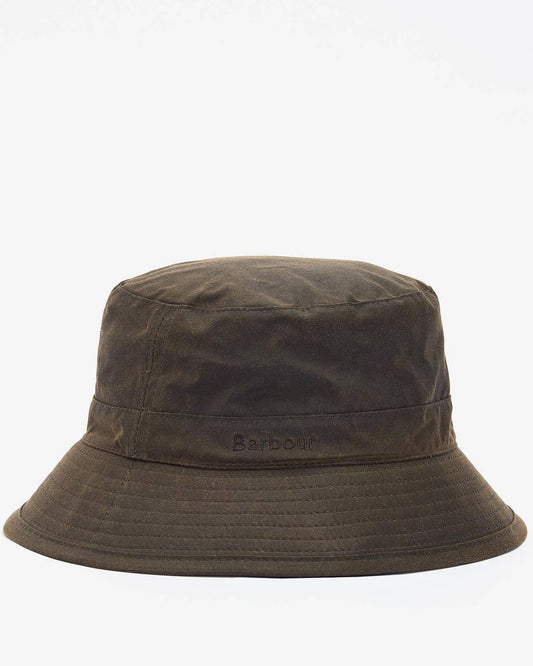 Barbour Hat Man Wax Bucket Olive