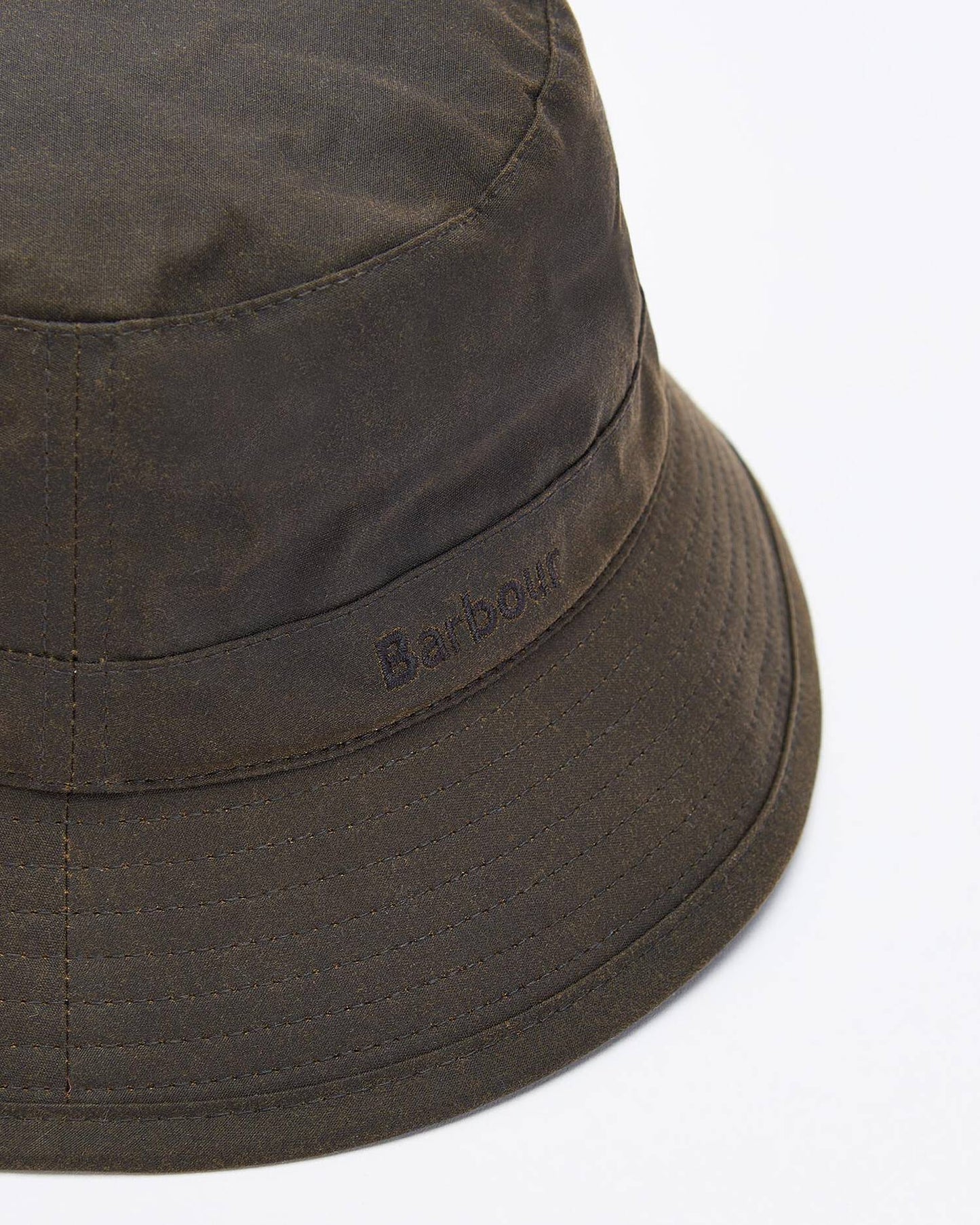 Barbour Hat Man Wax Bucket Olive