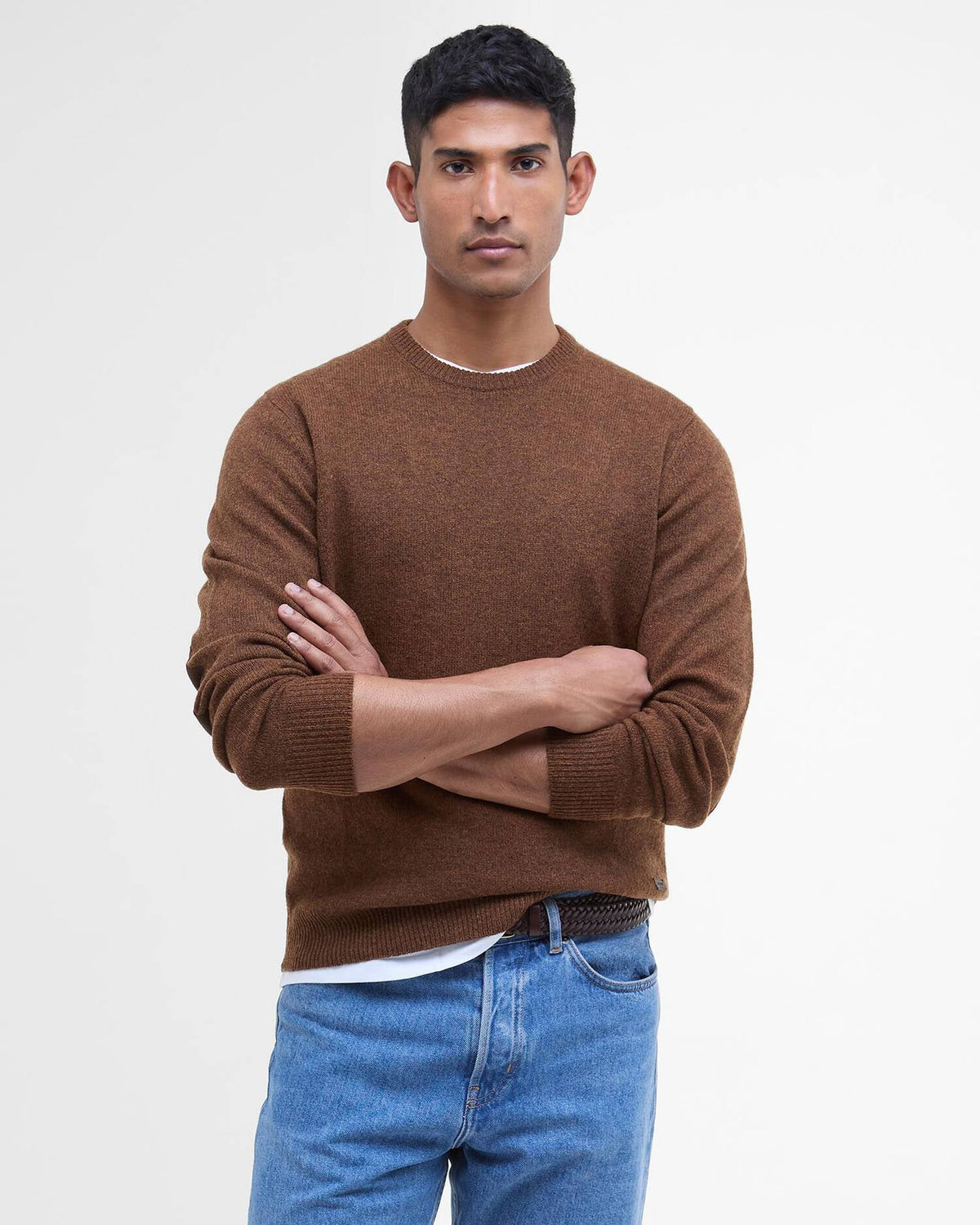 Barbour Sweater Man Ess Bracken