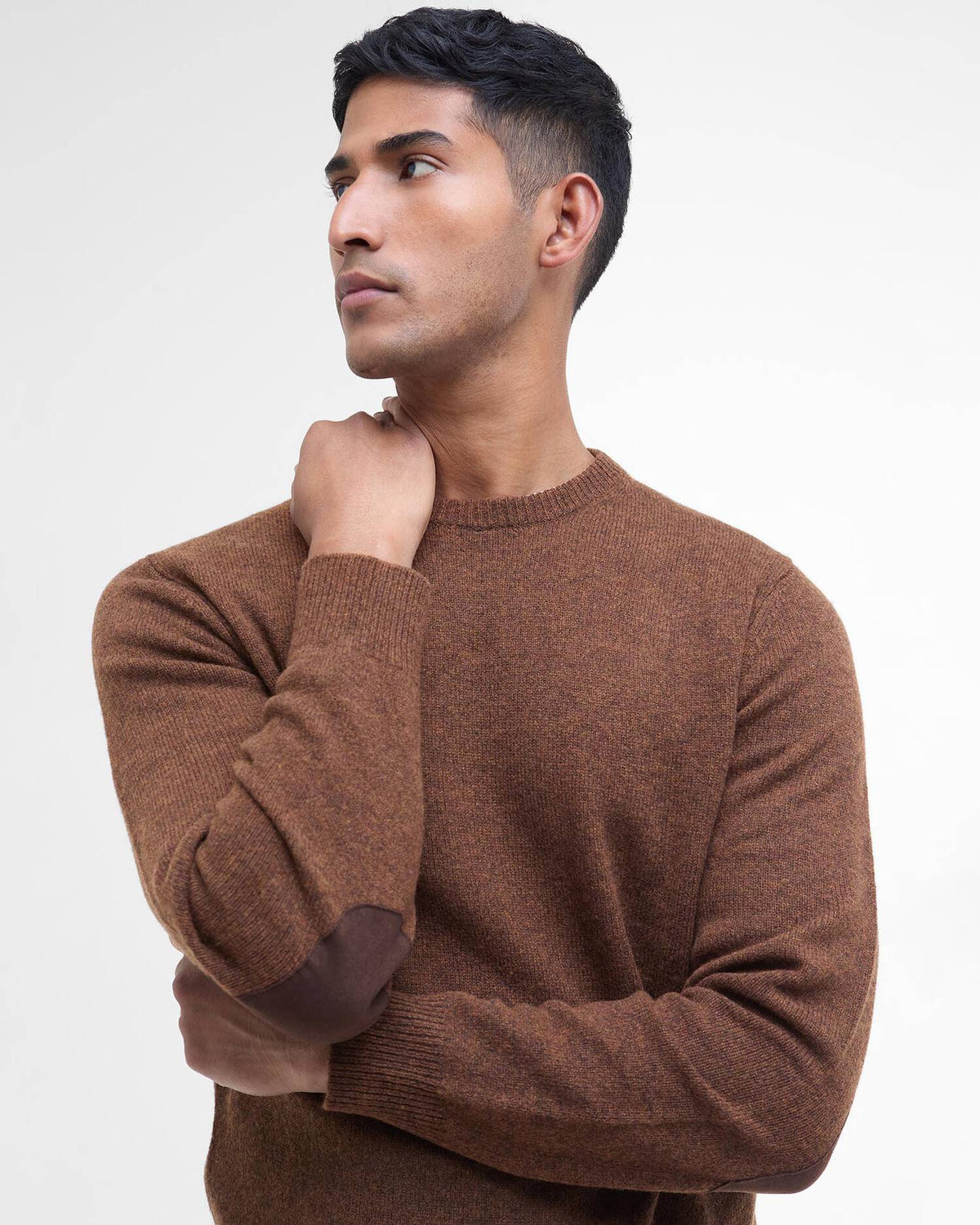 Barbour Sweater Man Ess Bracken