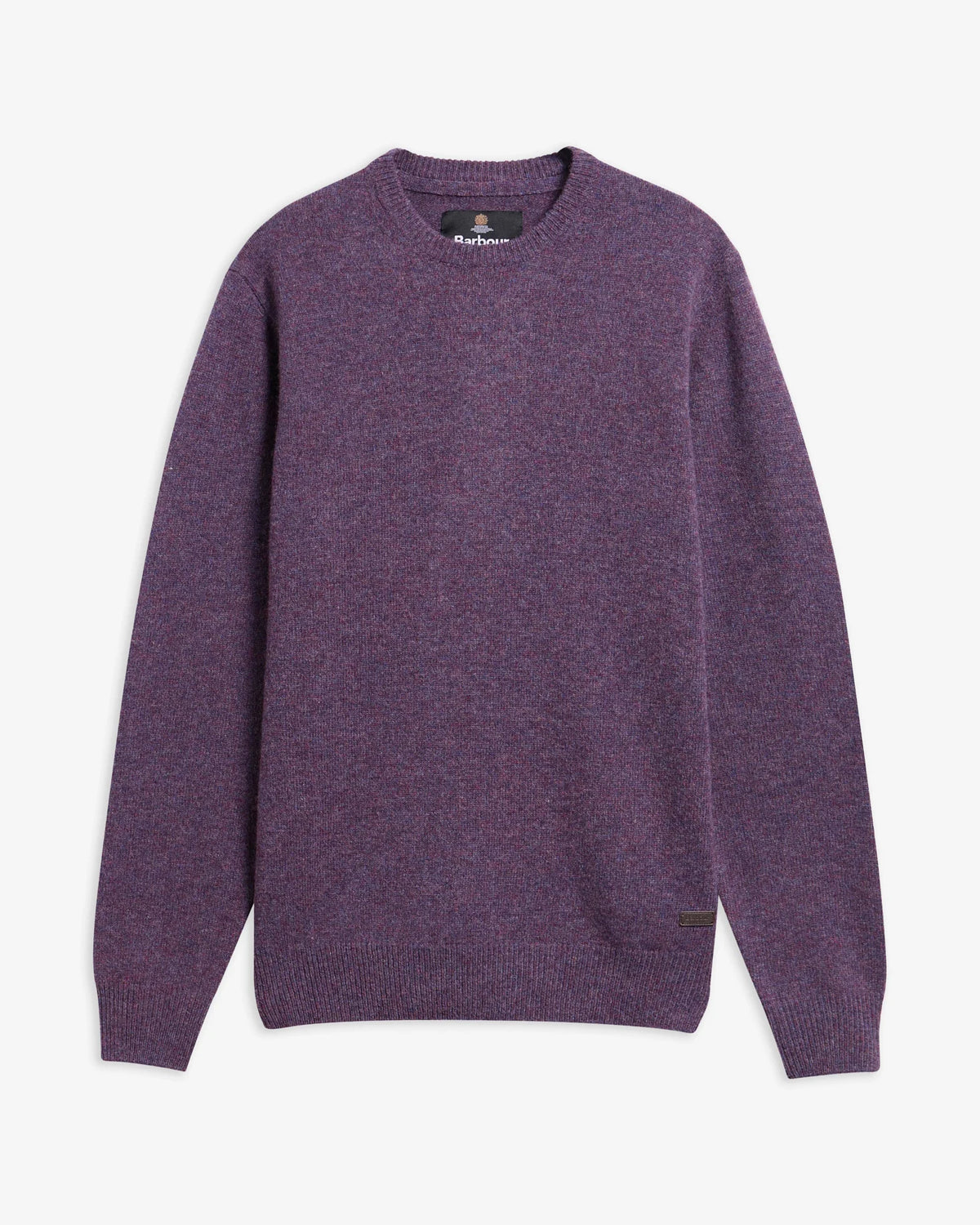 Barbour Sweater Man Ess Grape