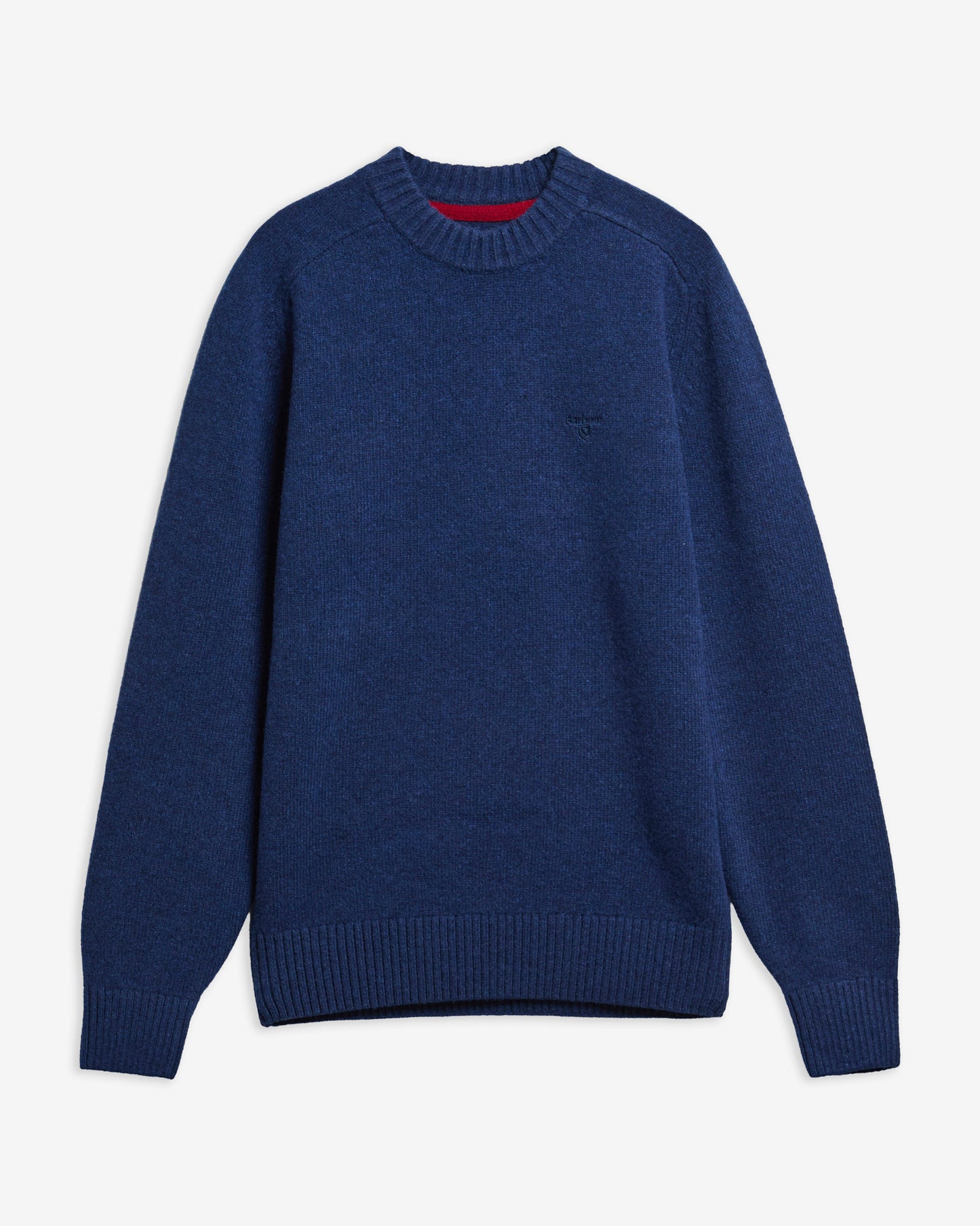 Barbour Sweater Man Town Inky Blue