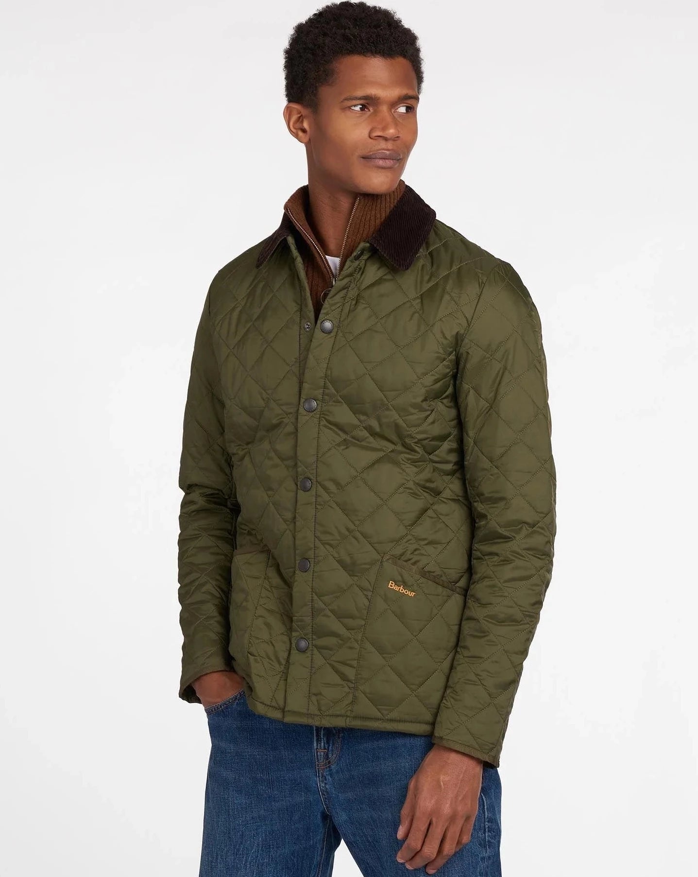 Barbour Jacket Man Liddlesdale Olive