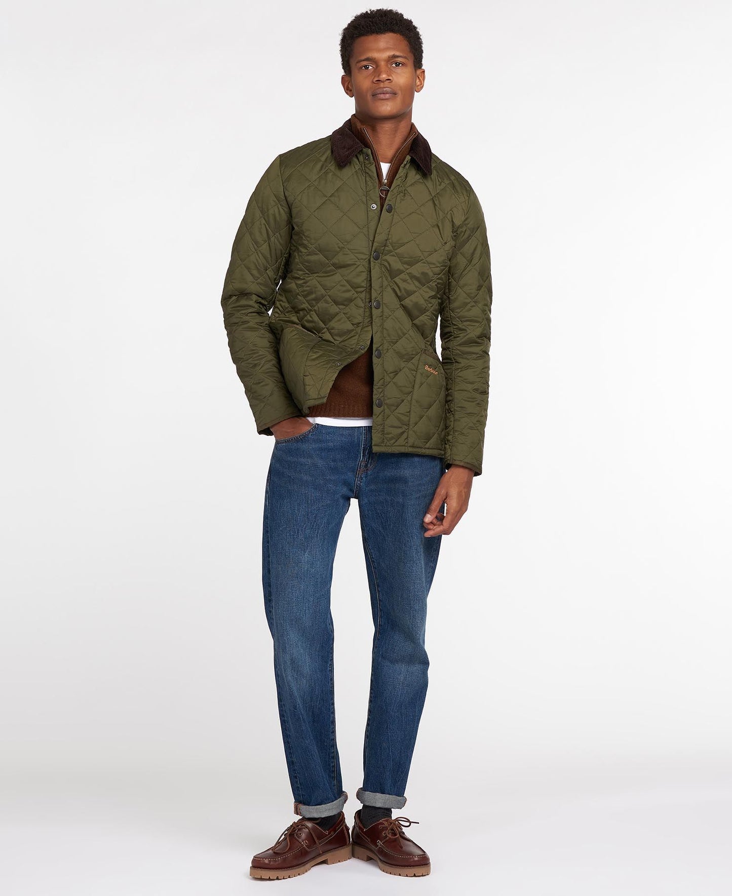 Barbour Jacket Man Liddlesdale Olive