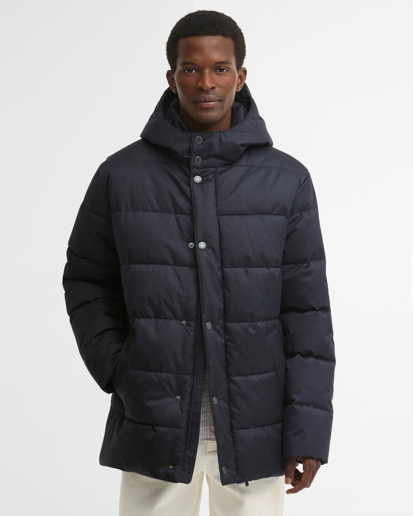 Barbour Jacket Man Emble Puffer QJ