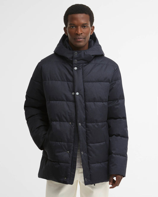 Barbour Jacket Man Emble Puffer QJ