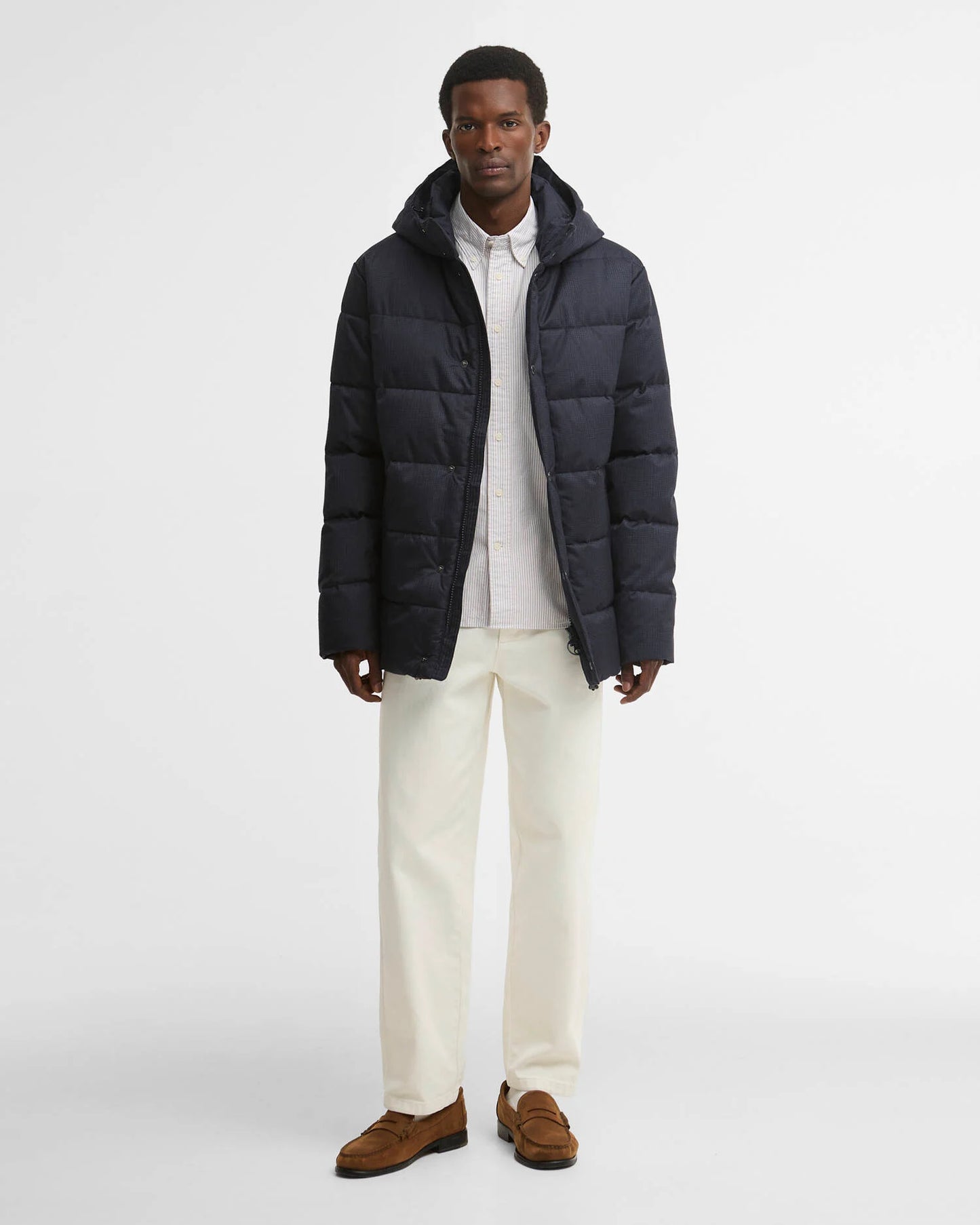 Barbour Jacket Man Emble Puffer QJ