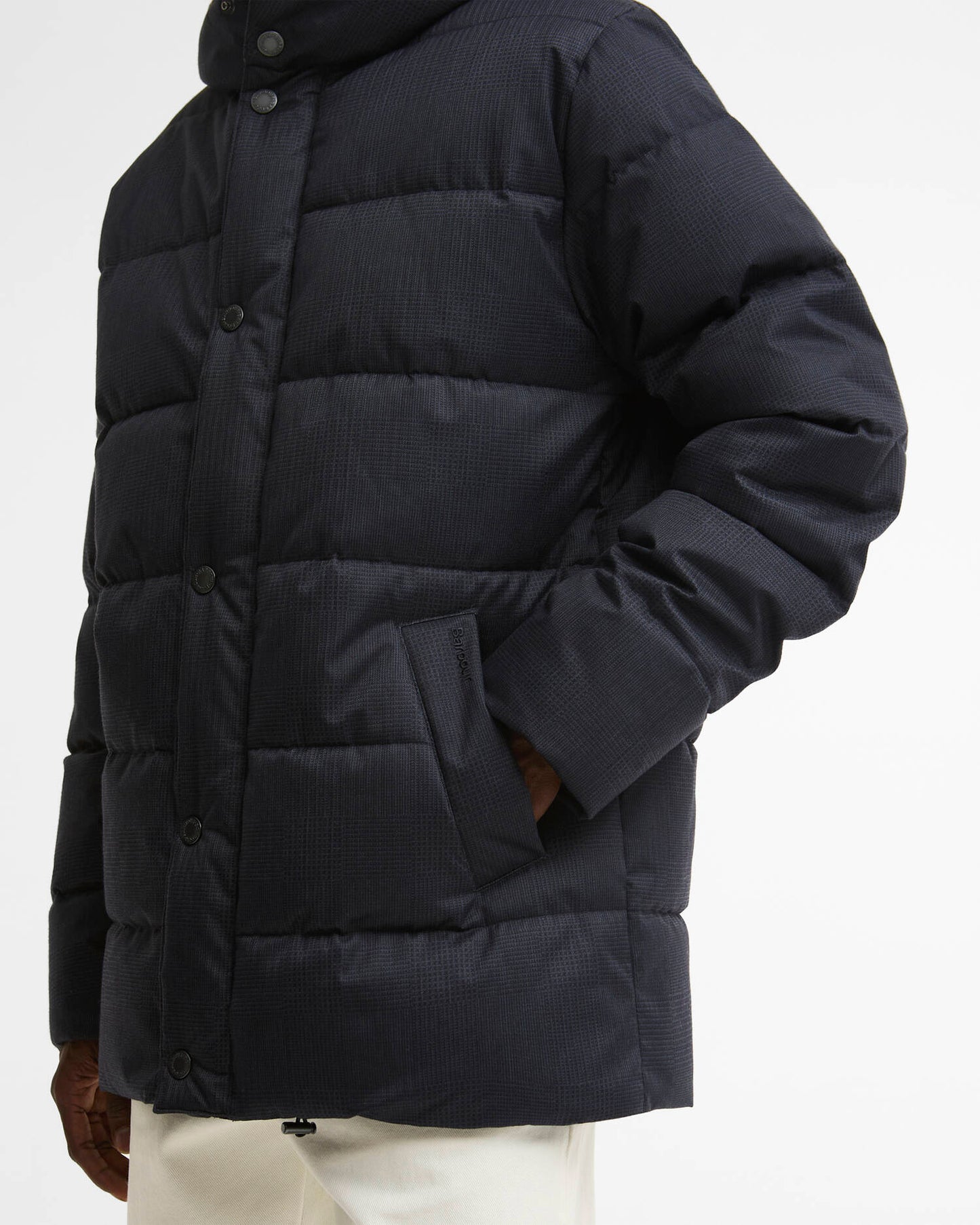 Barbour Jacket Man Emble Puffer QJ