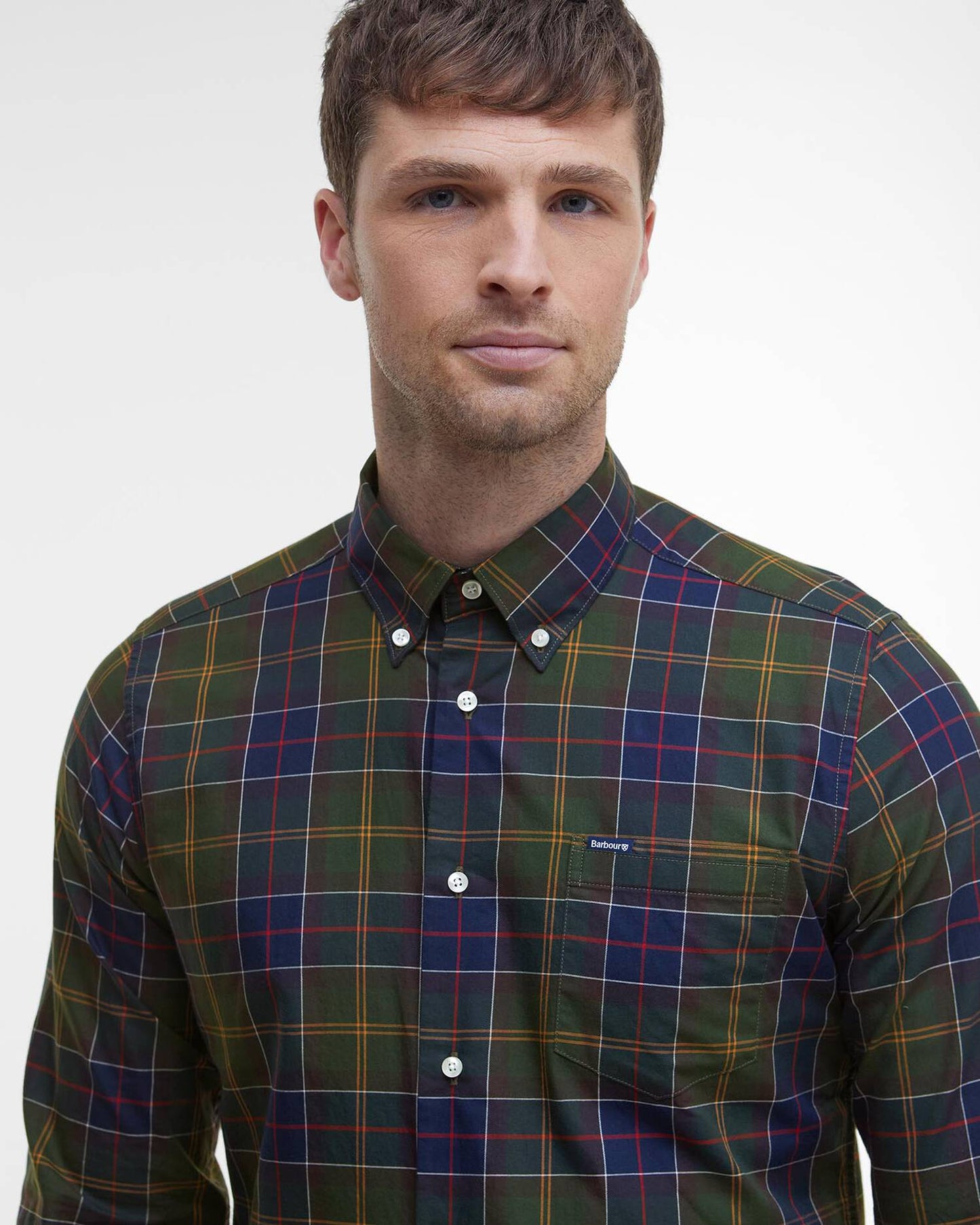 Barbour Shirt Man Kyeloch Tailored Classic