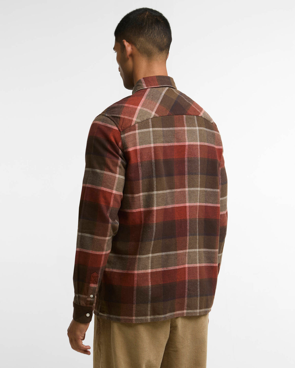 Barbour Shirt Man Copswell Beech