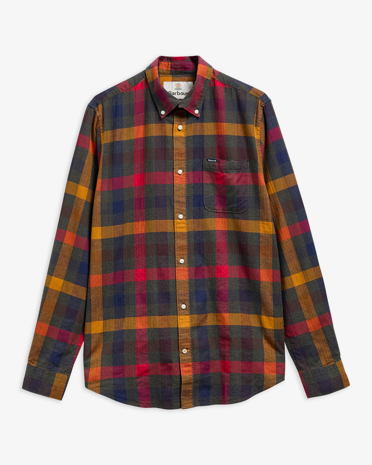 Barbour Shirt Man Danloch Tailored Classic Tartan