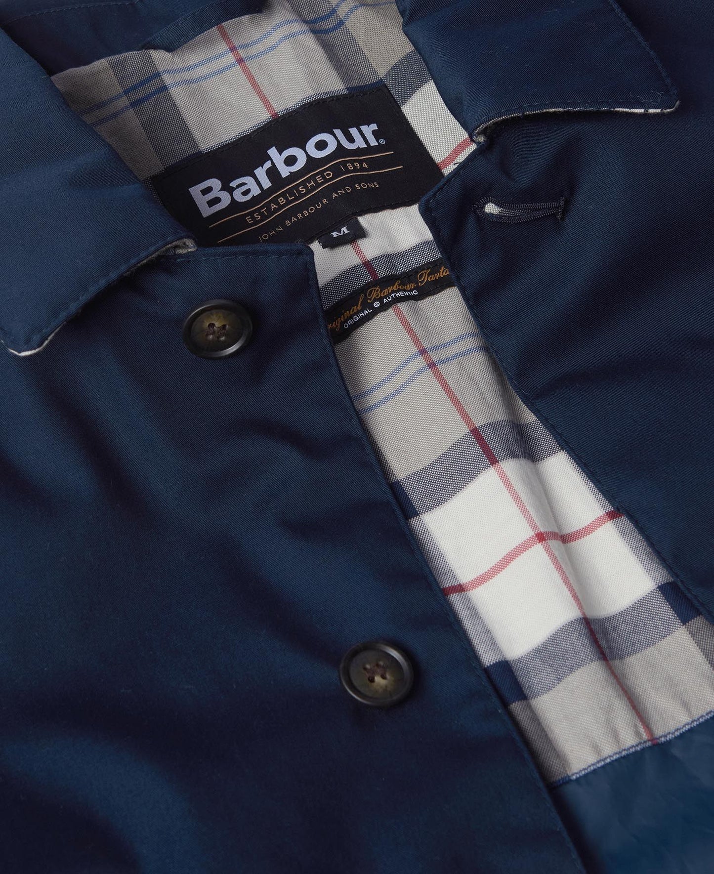 Barbour Jacket Man Roking Navy