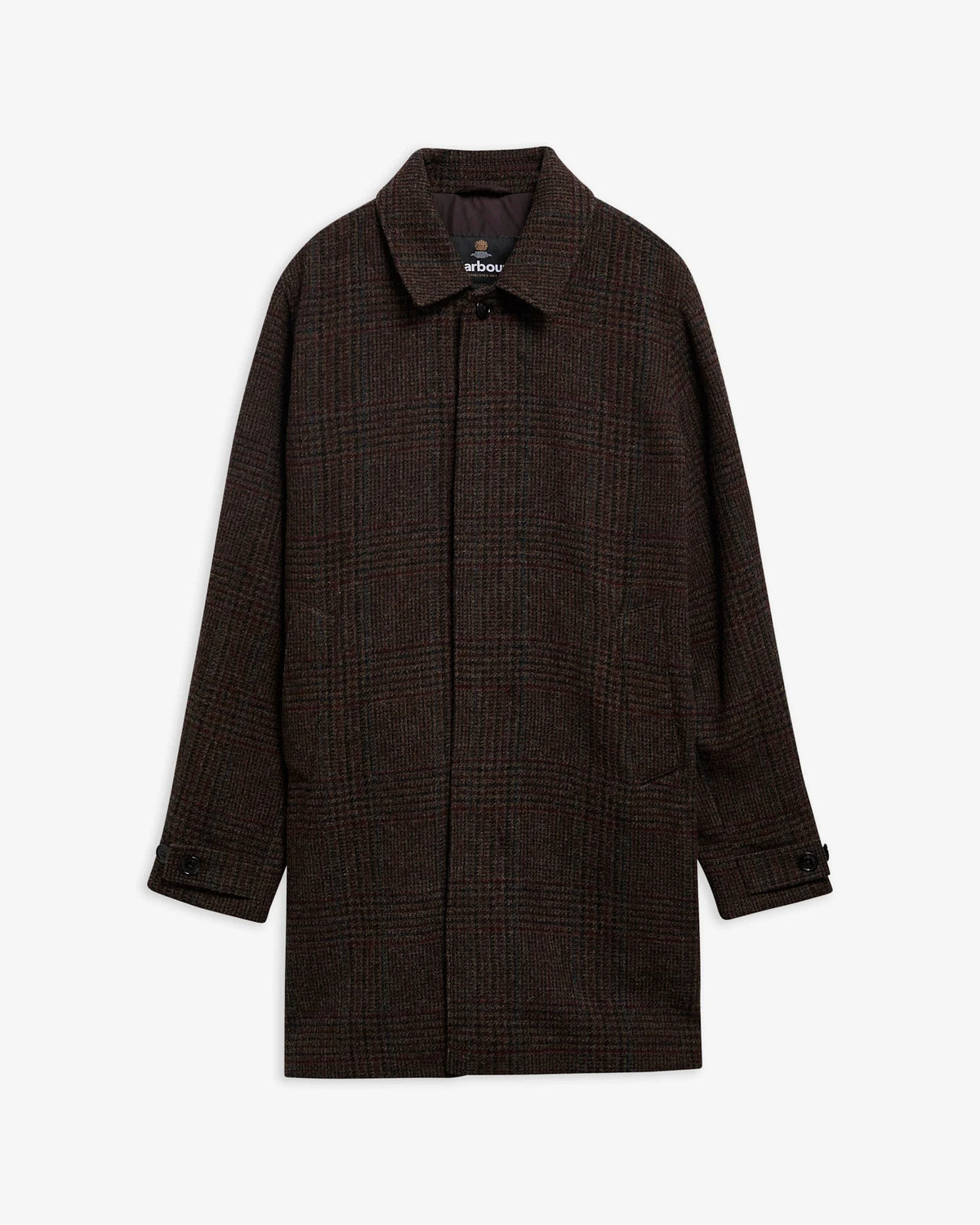 Barbour Jacket Man Overcoat Wool LC