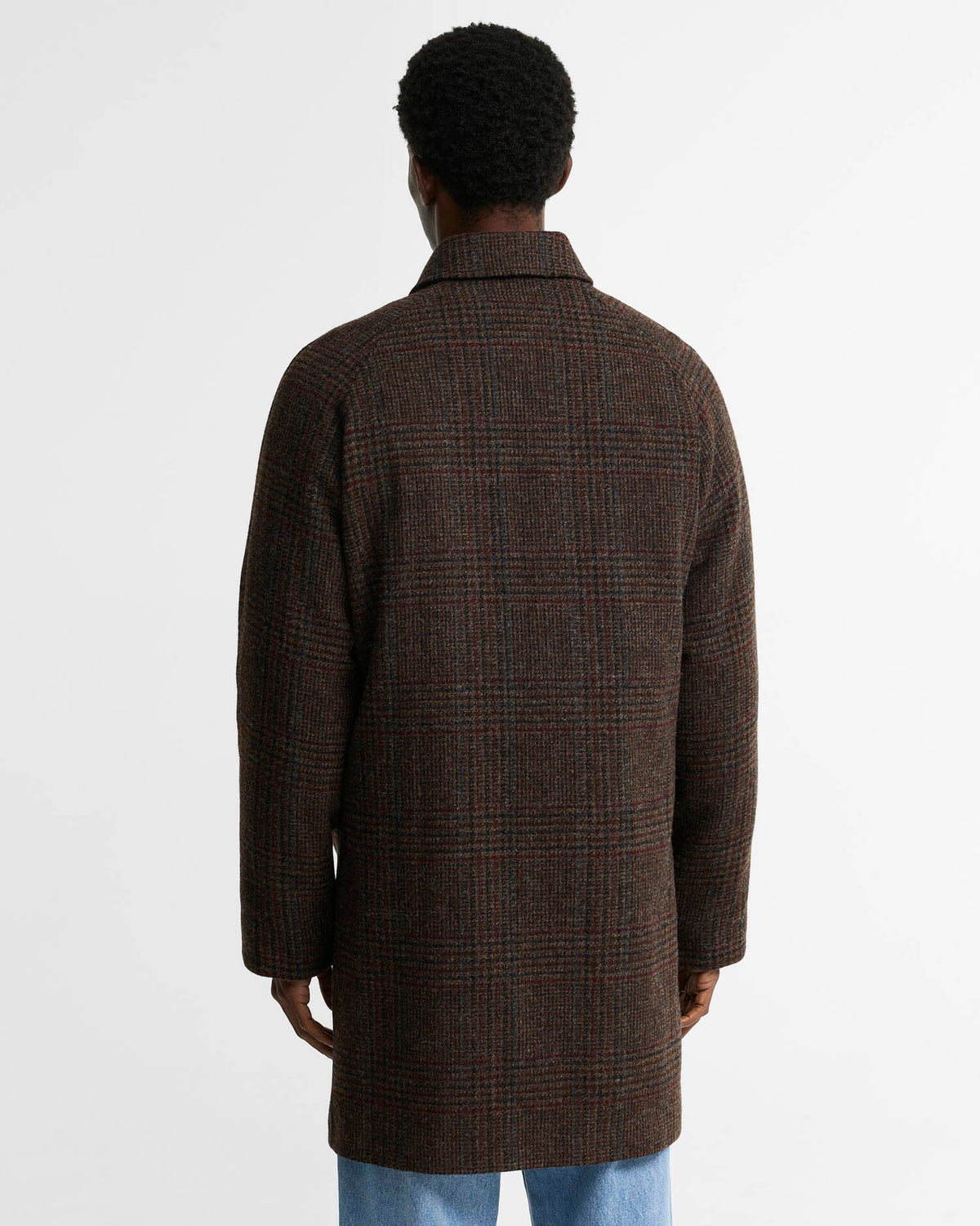 Barbour Jacket Man Overcoat Wool LC