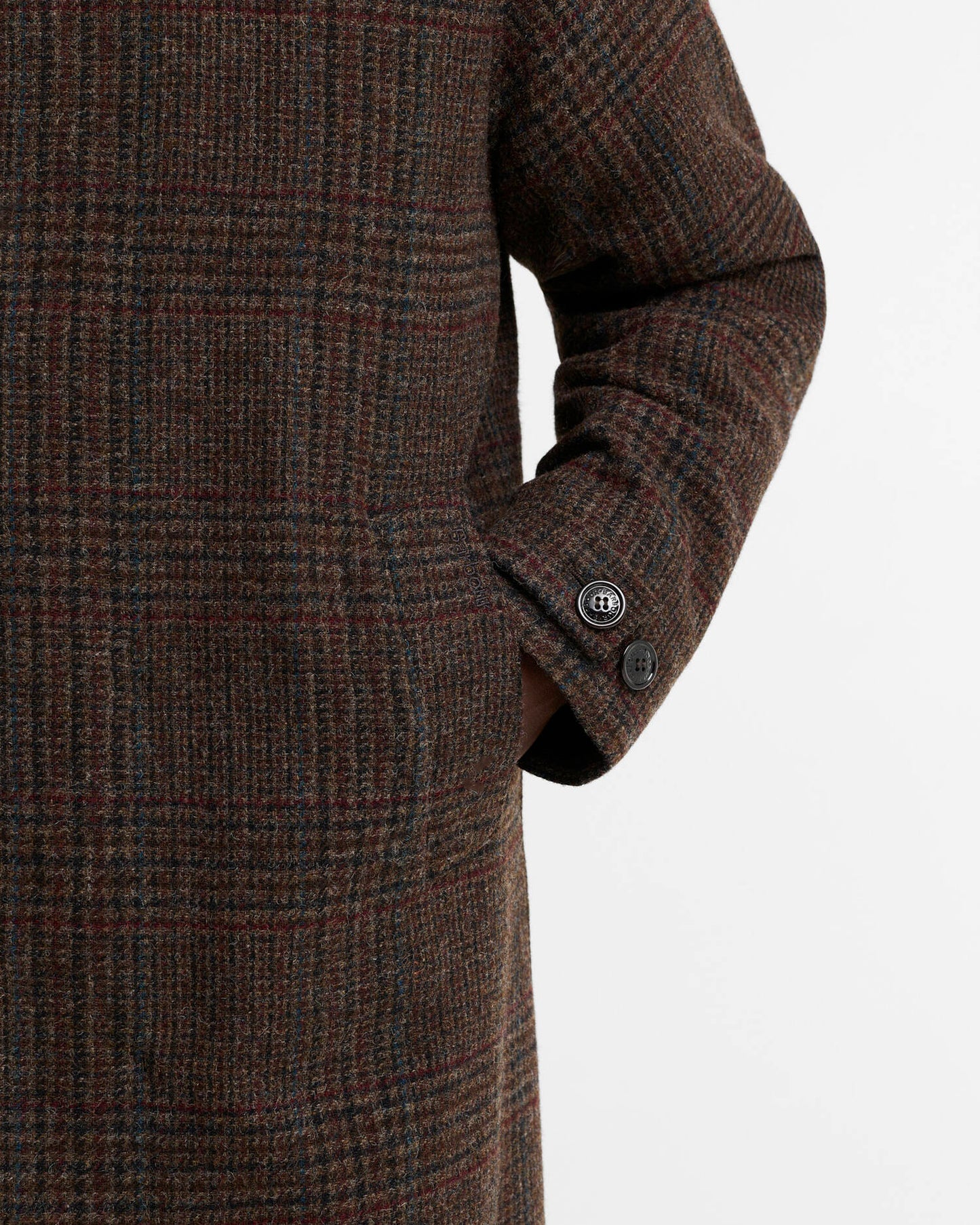 Barbour Jacket Man Overcoat Wool LC