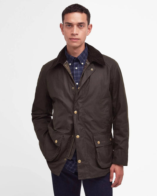 Barbour Jacket Man Ashby Olive