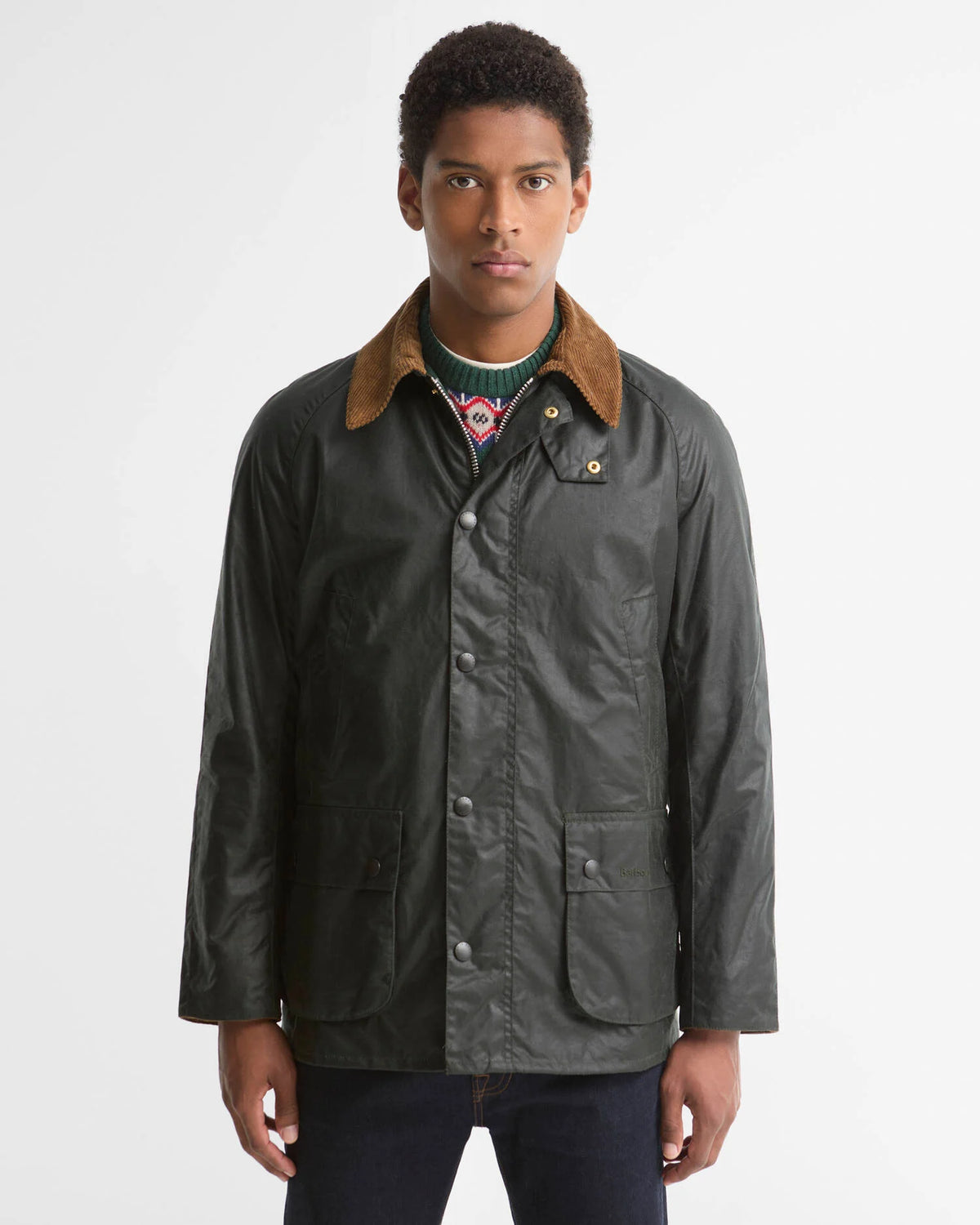 Barbour Jacket Man Ashby Sage