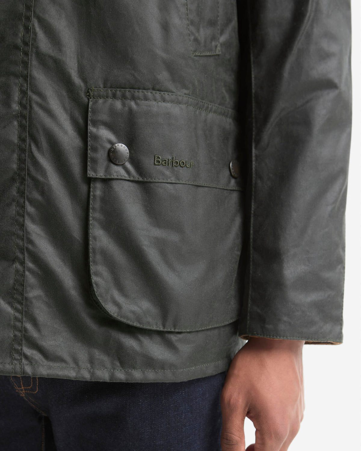 Barbour Jacket Man Ashby Sage