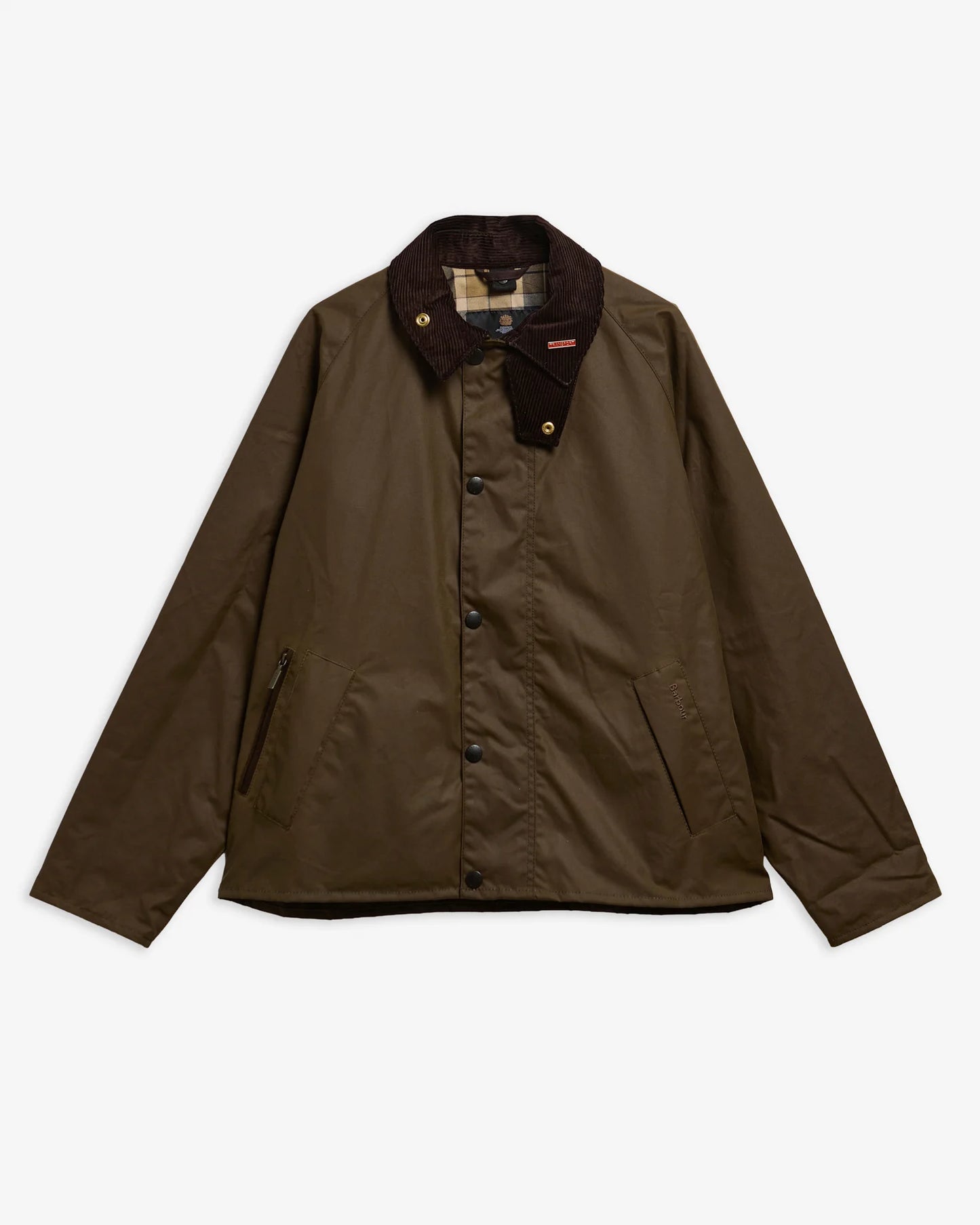 Barbour Jacket Man Icon Transport Brown