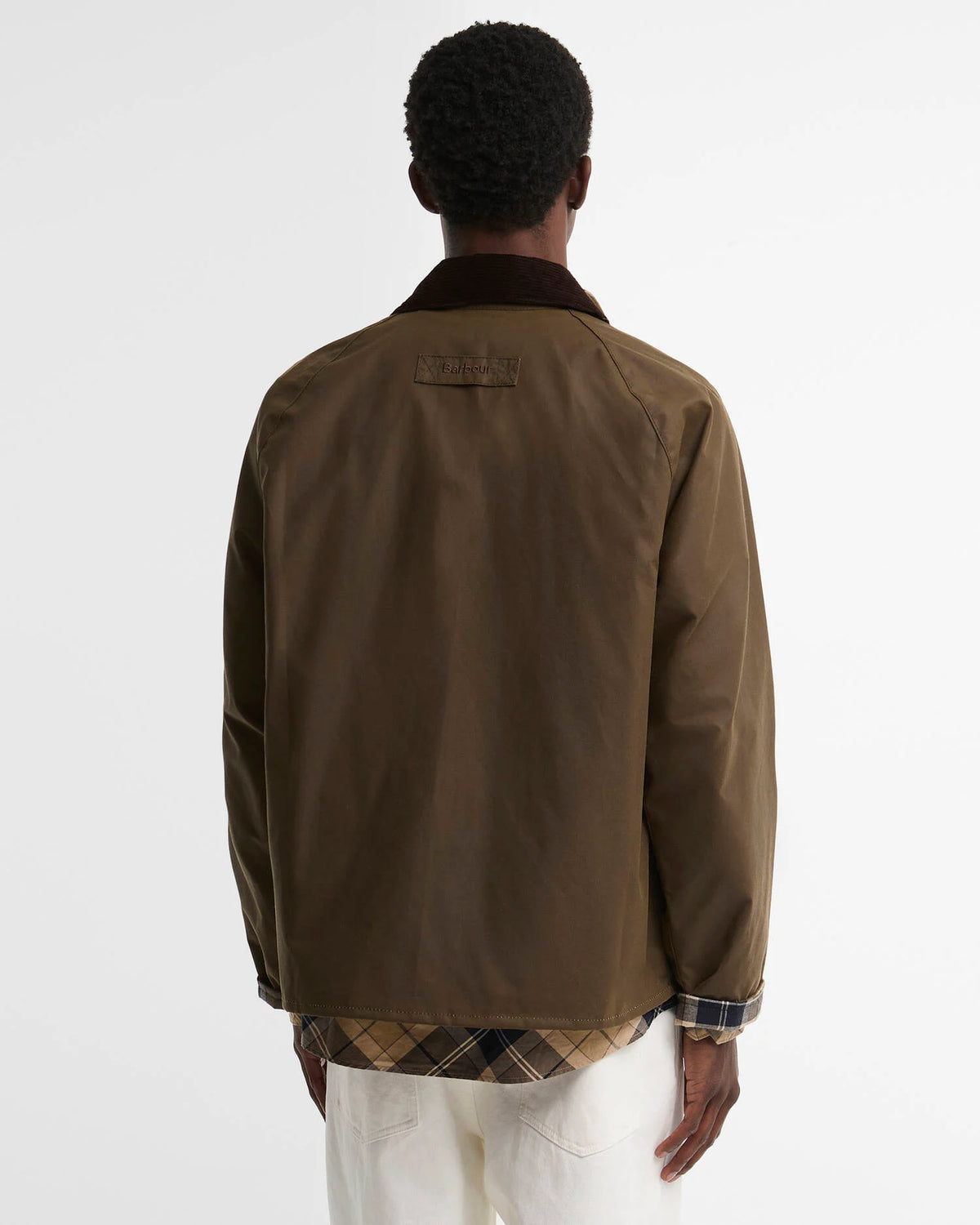 Barbour Jacket Man Icon Transport Brown
