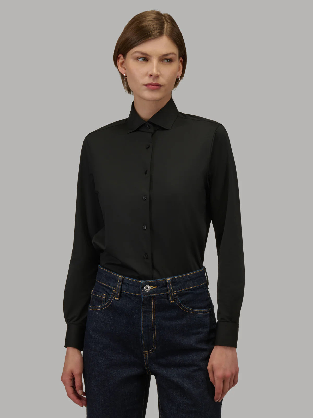 Xacus Shirt Woman Active Black