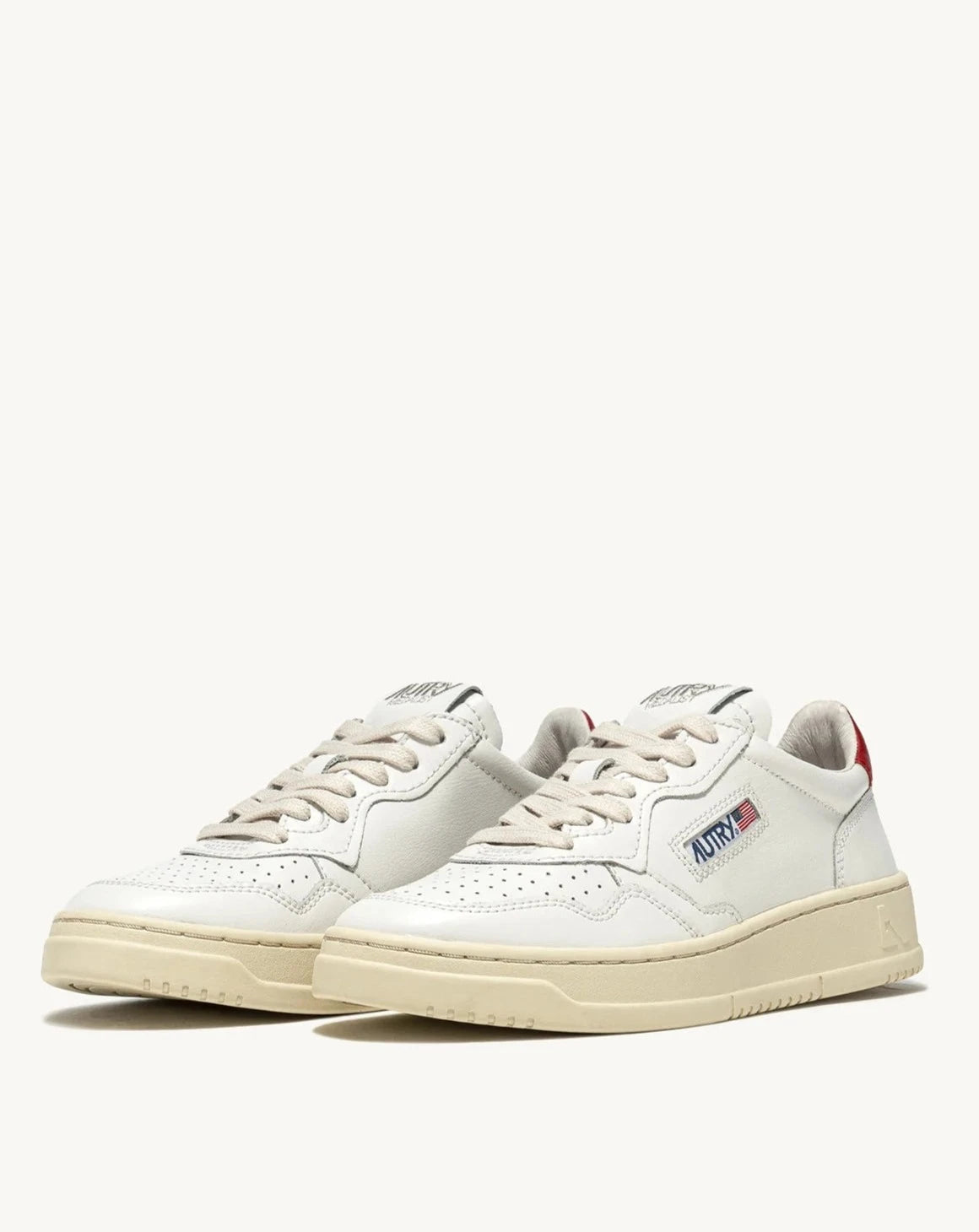 Autry LL21 White/Red sneakers