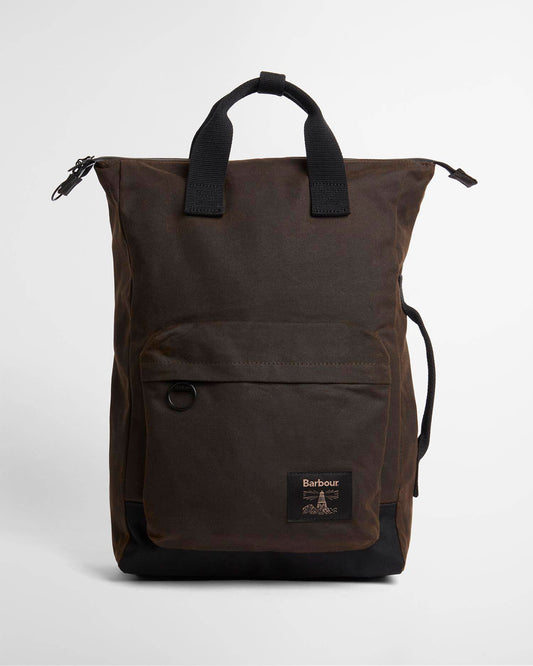Barbour Bag Field Wax Fold Backpack 2