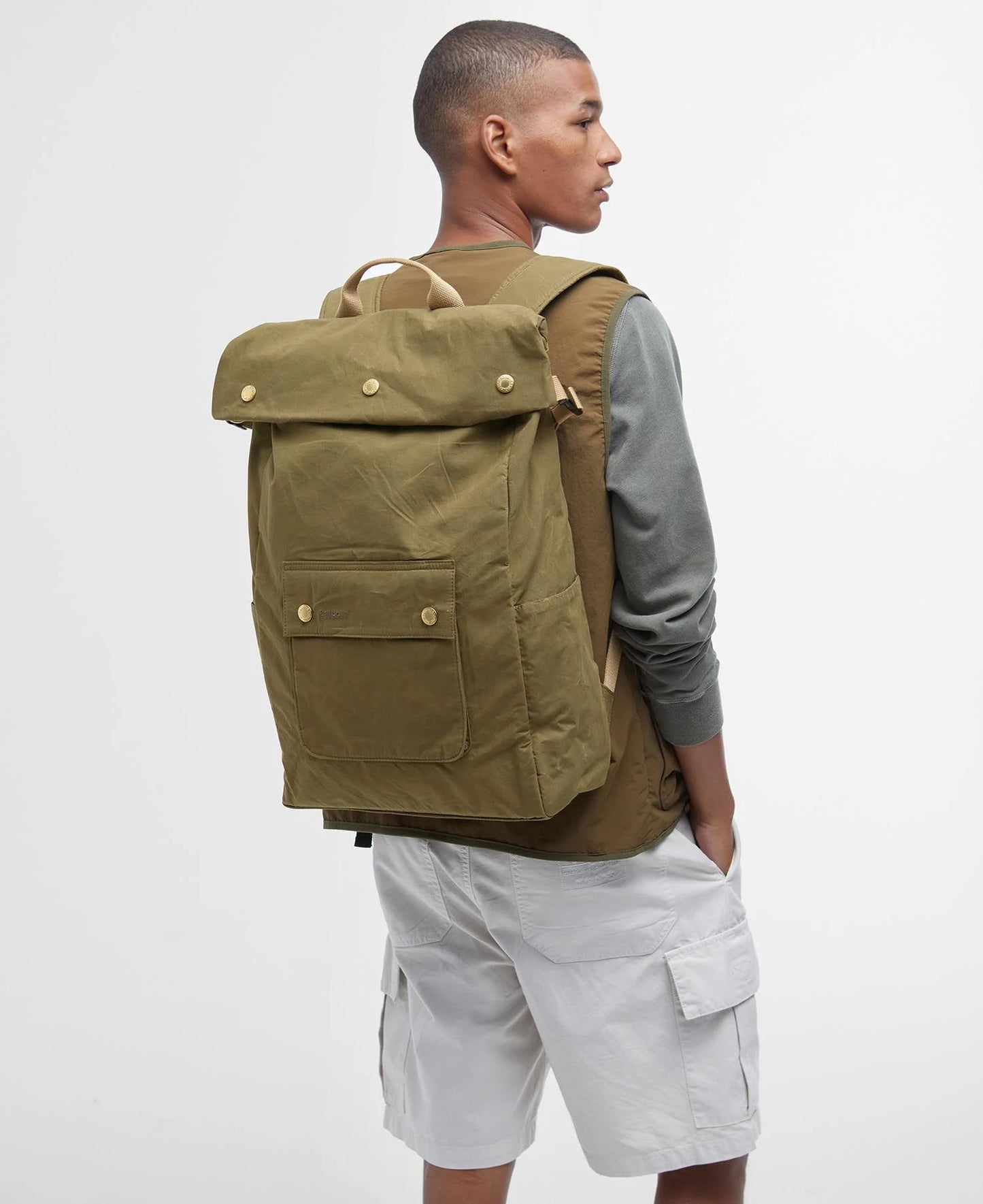 Barbour Bag Backpack Foldover