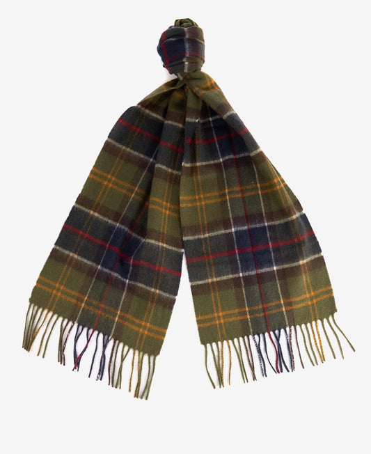 Barbour Scarf Wool Cashmere Tartan Classic