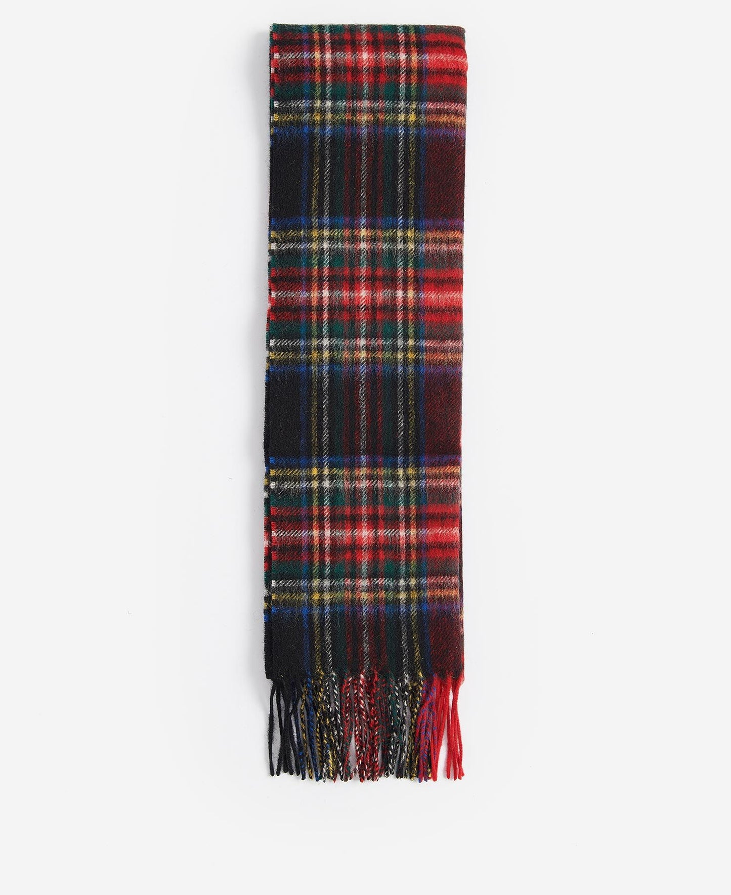 Barbour Scarf New Check Tartan Black Stewart