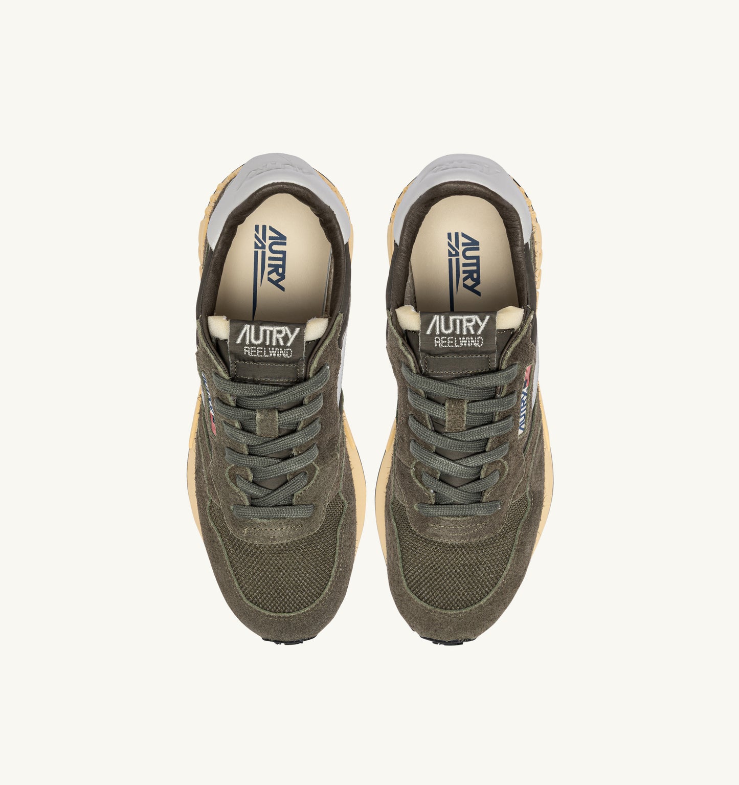 Autry UT52 Suede/Net Olive/Harbor Mist sneakers