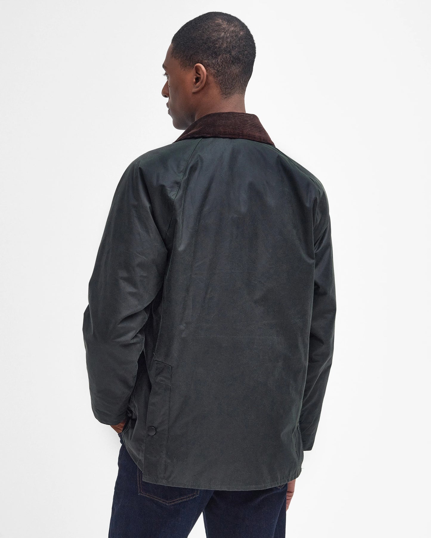 Barbour Jacket Man Bedale Wax Sage