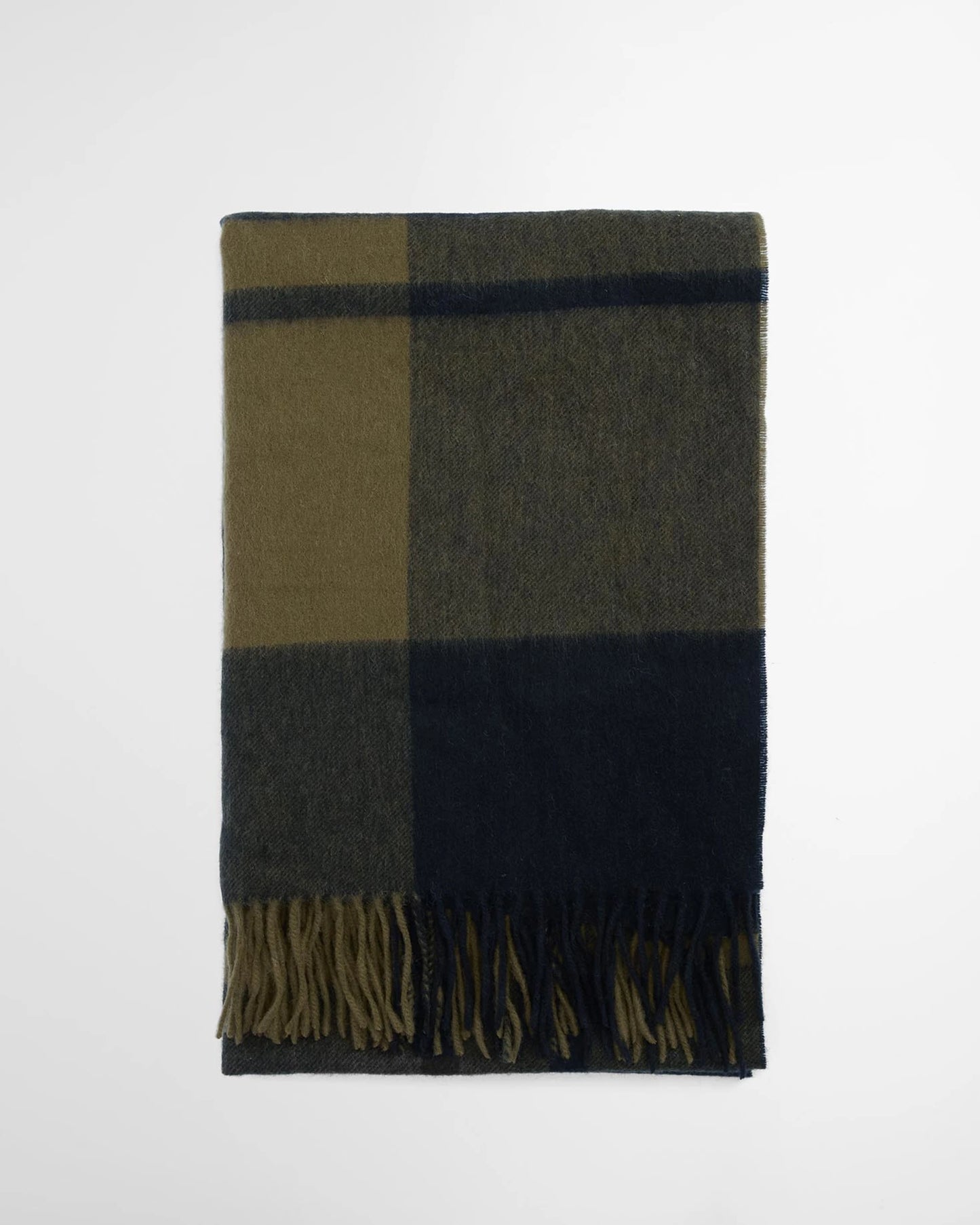 Barbour Scarf Maxine Tartan Black/Olive