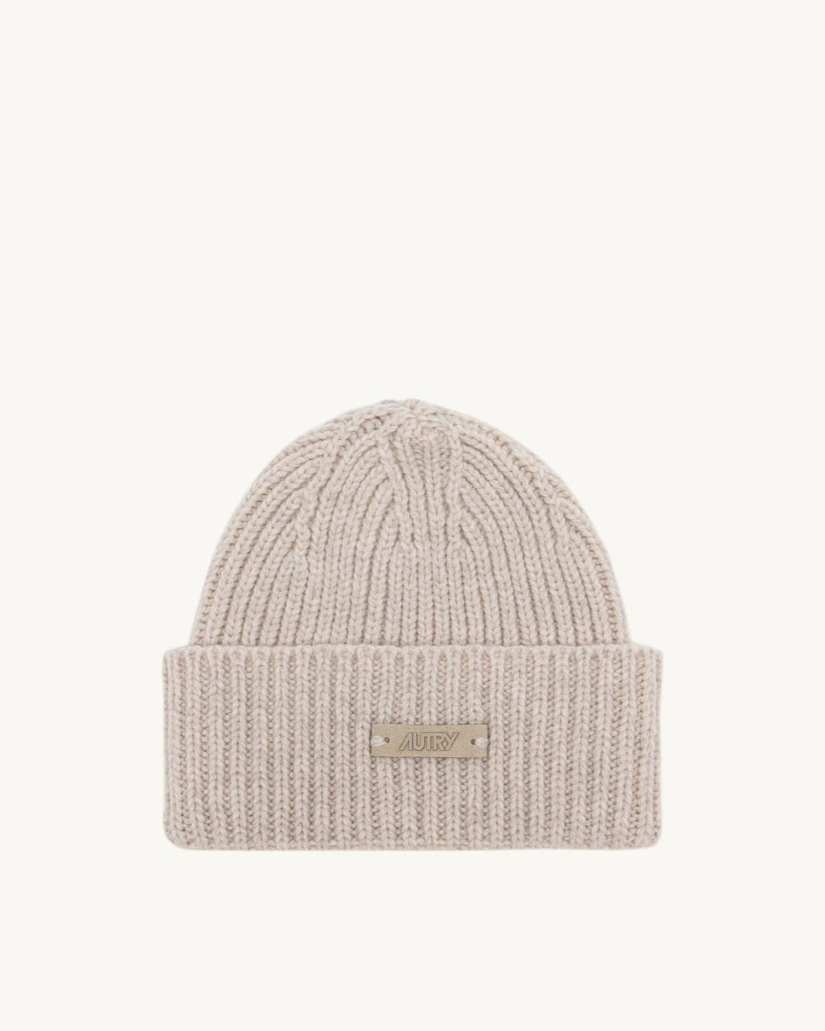 Autry Wear/Beanie Main Unisex Knit Cream