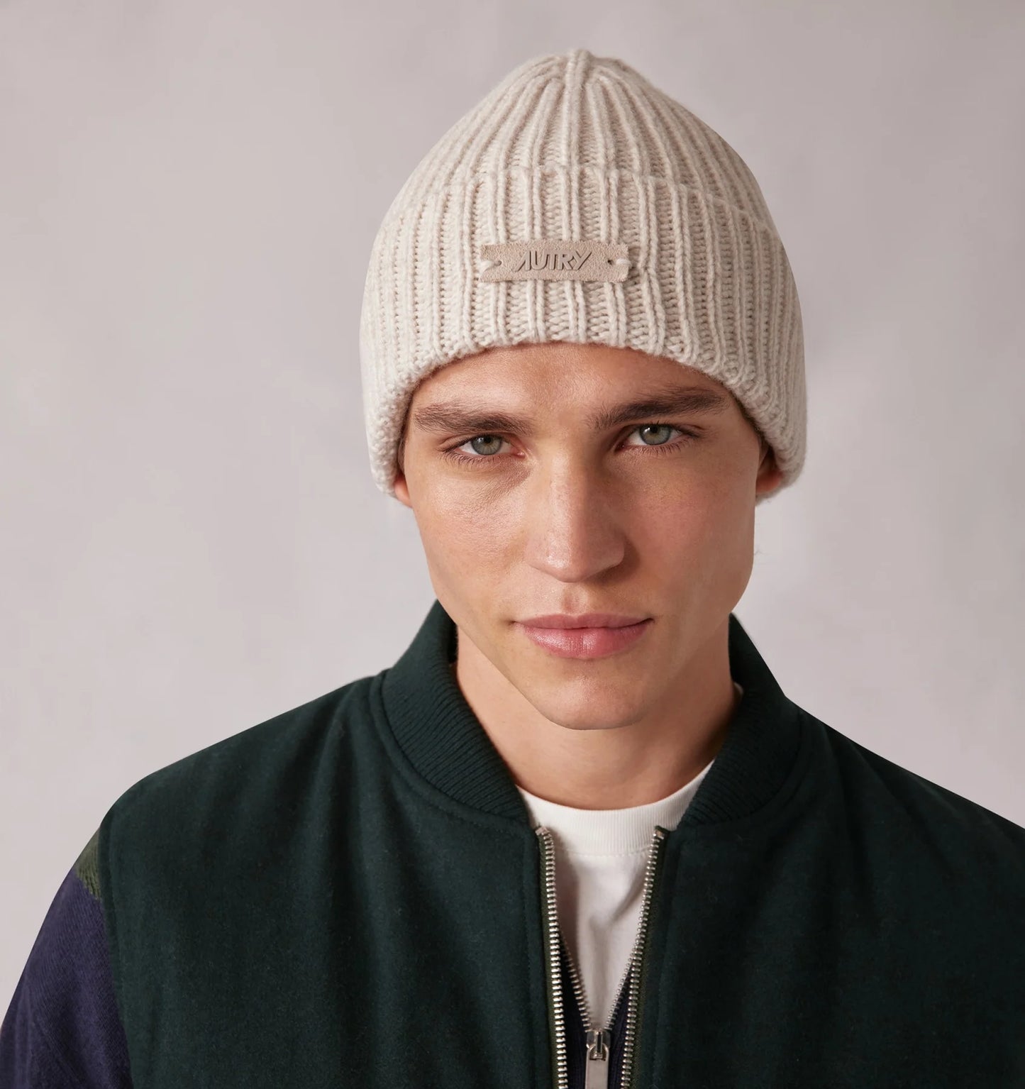 Autry Wear/Beanie Main Unisex Knit Cream