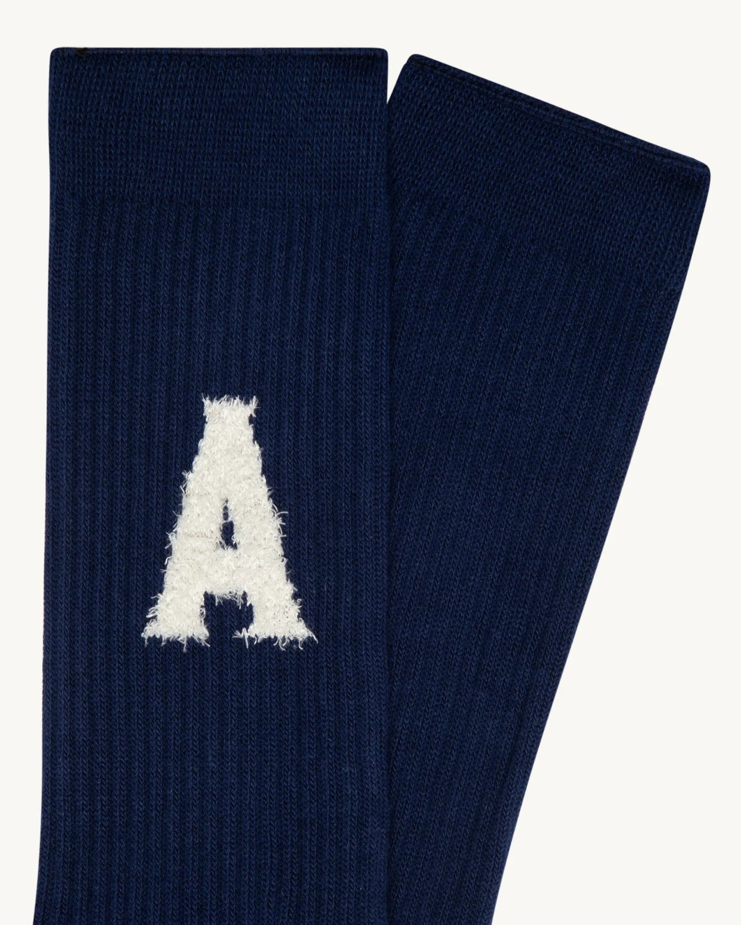 Autry Wear/Socks Unisex Big A Luster/Alabaster