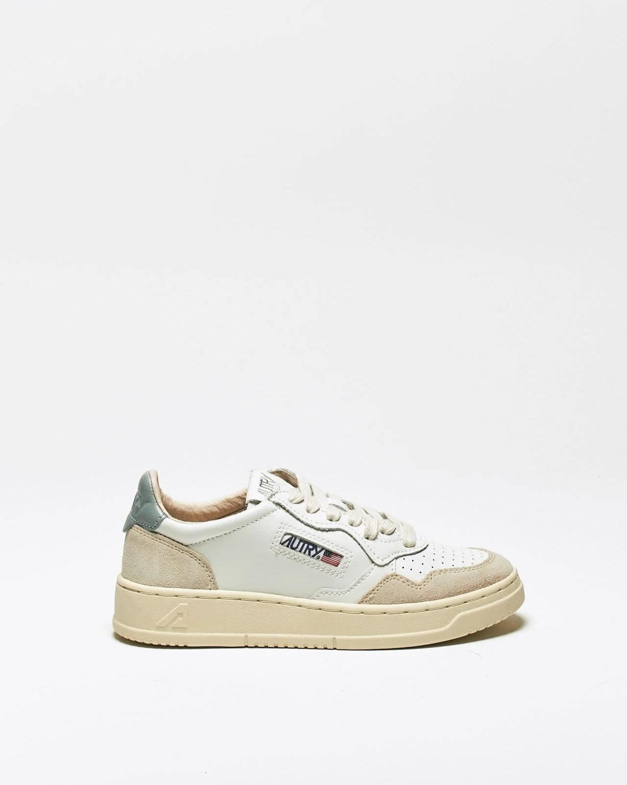 Autry LS79 White/SlvBlue sneakers