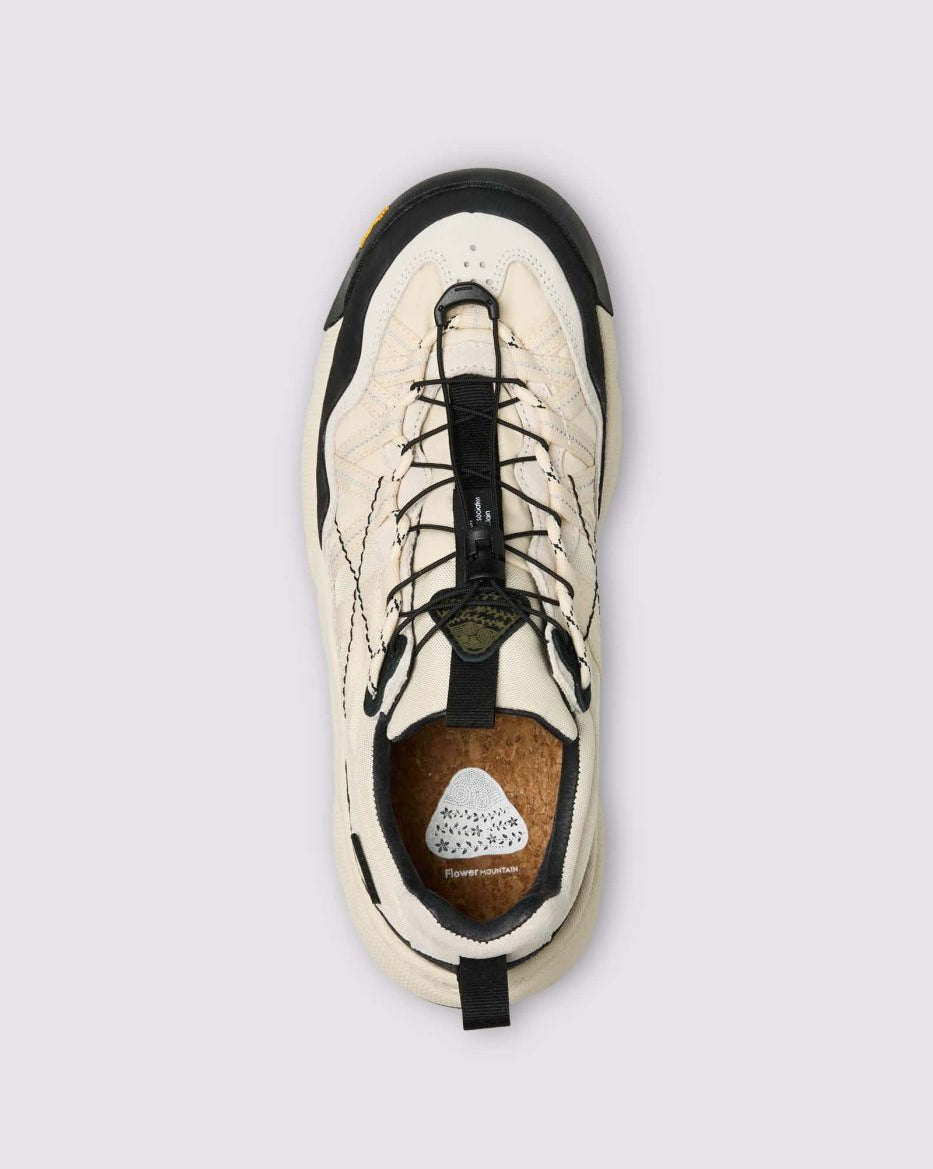 Flower Mountain Iwano 2 Suede/Nylon/Fabric White/Black Sneakers