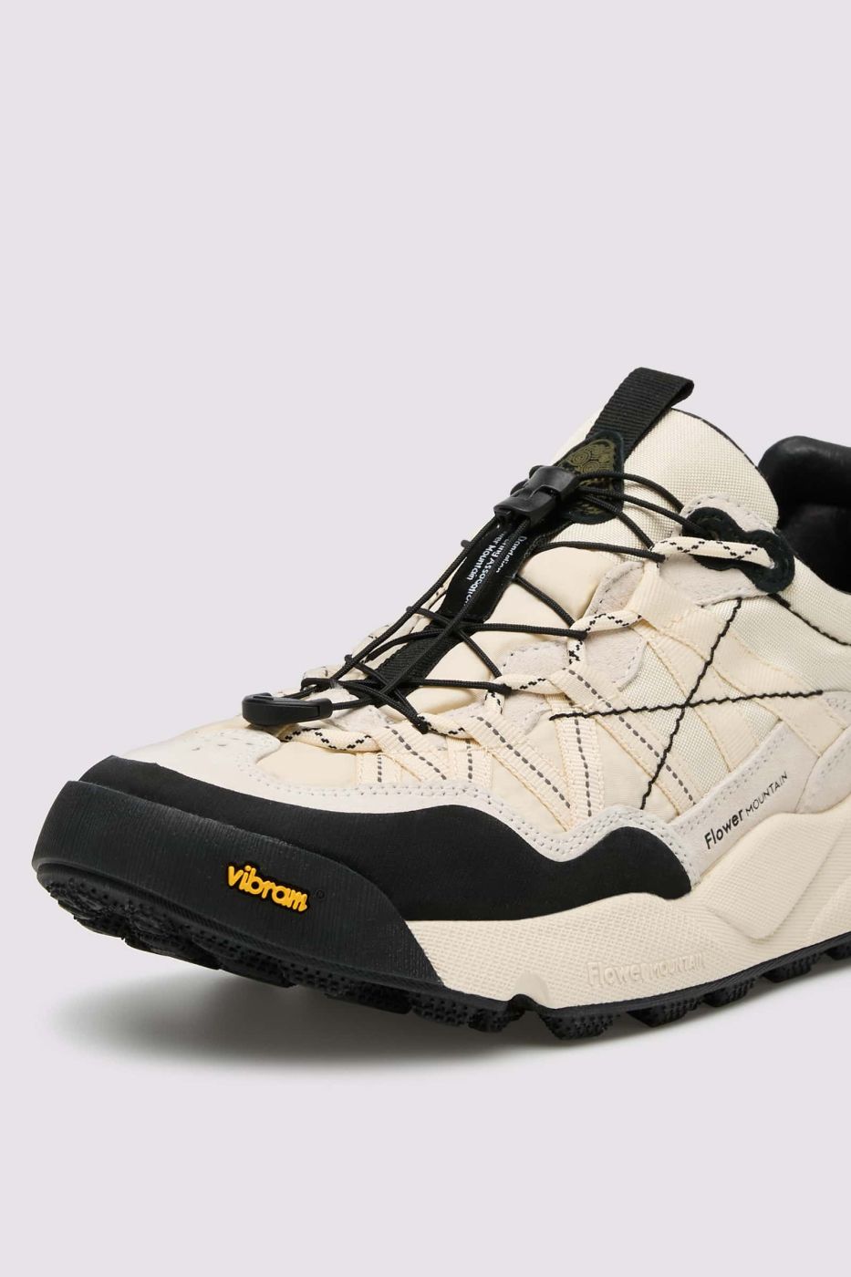 Flower Mountain Iwano 2 Suede/Nylon/Fabric White/Black Sneakers
