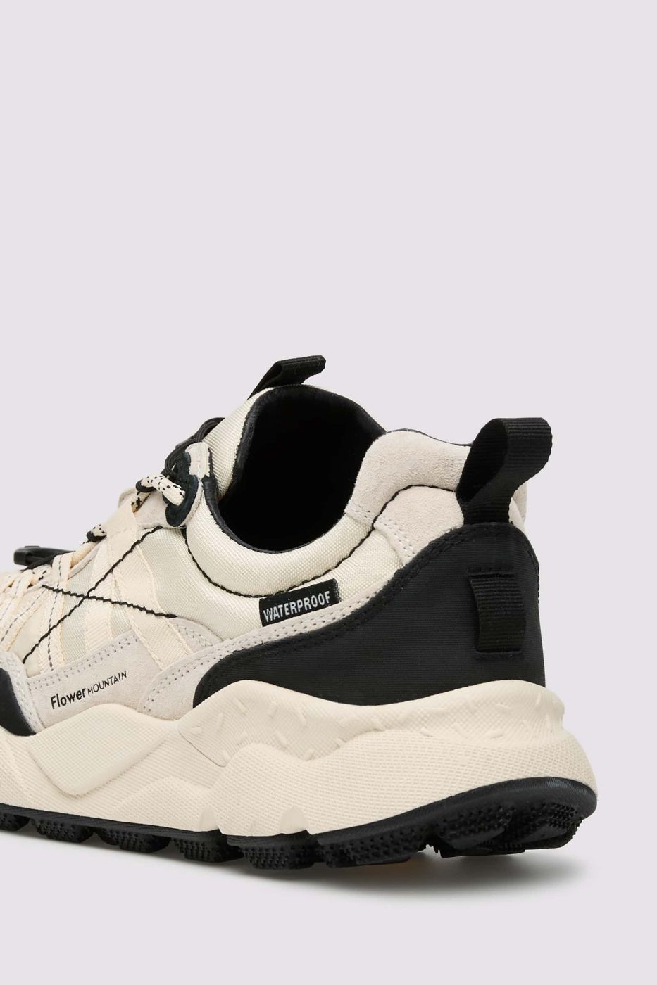 Flower Mountain Iwano 2 Suede/Nylon/Fabric White/Black Sneakers