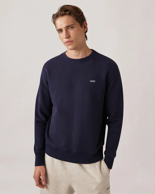 Autry Wear/Sweatshirt Man Crew Neck Navy